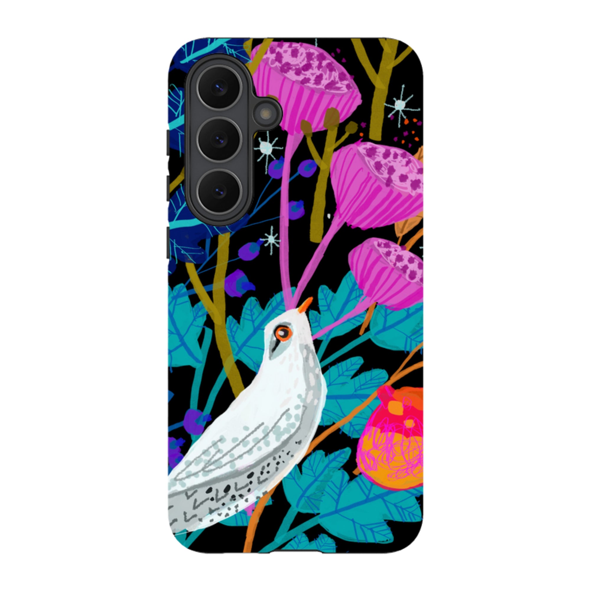 Samsung Tough Case - White Bird By Claire West