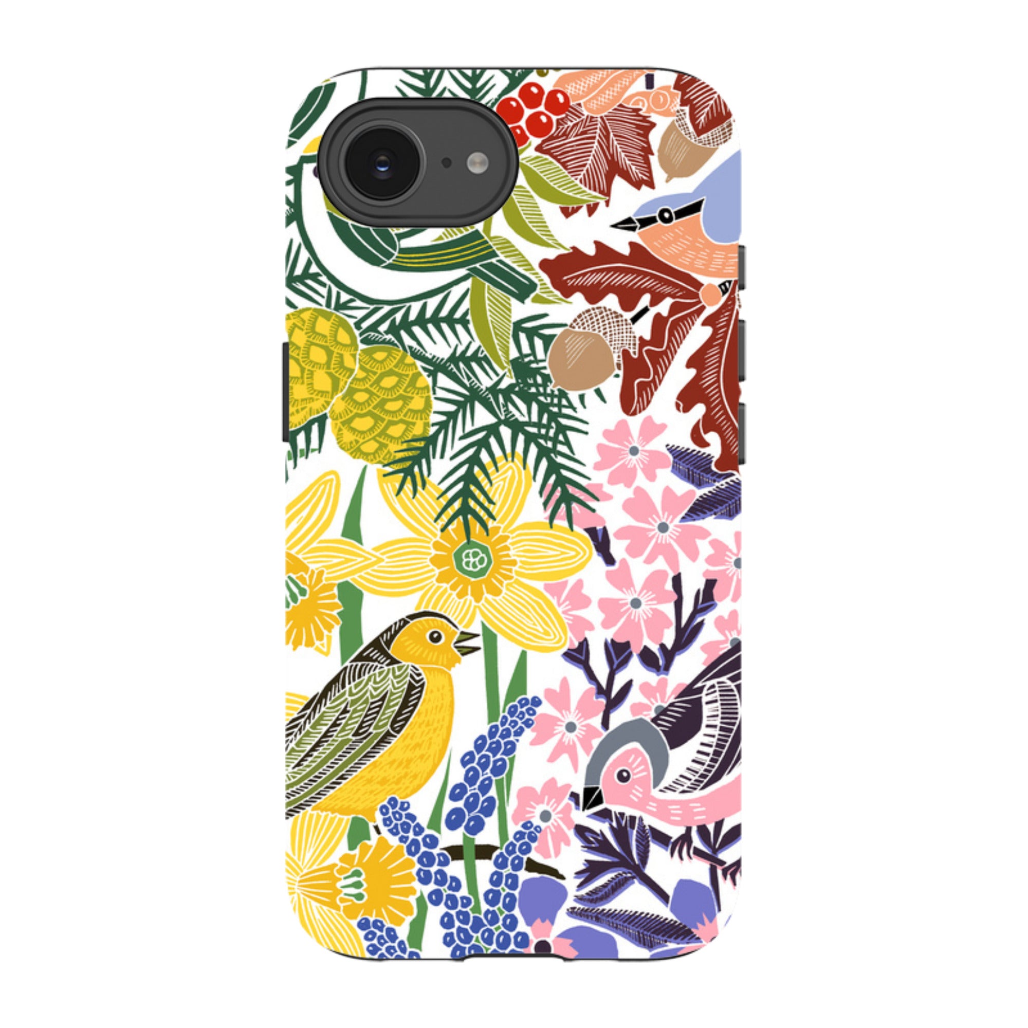 iPhone Tough Case - Embrace The Seasons By kate Heiss