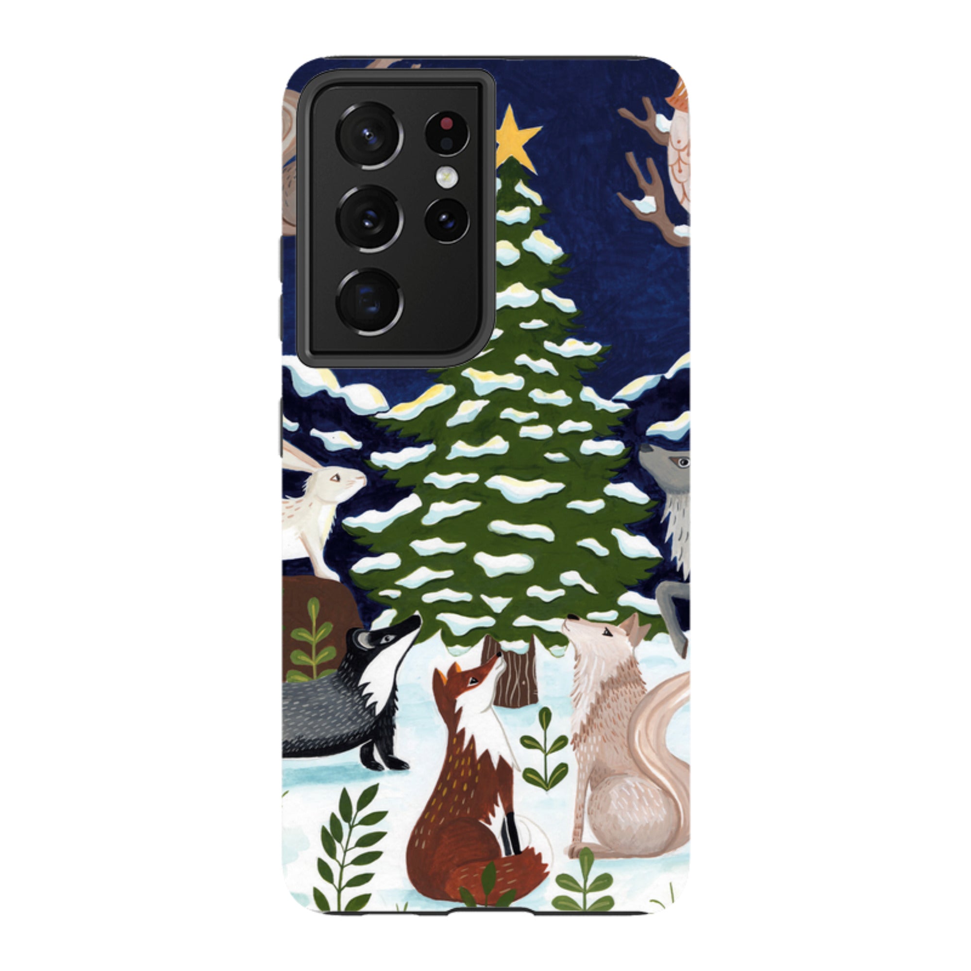 Samsung Tough Case - Christmas Tree By Bex Parkin