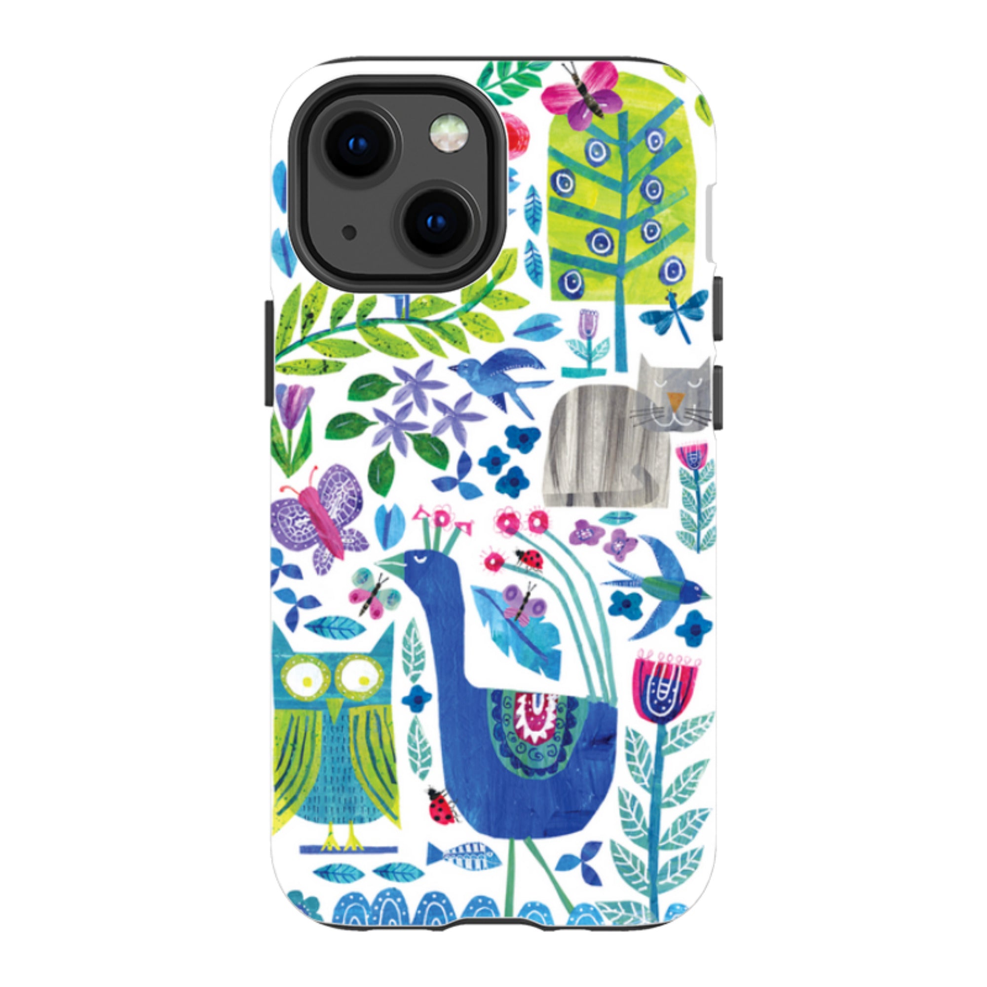 iPhone Tough Case - Back Garden By Tracey English