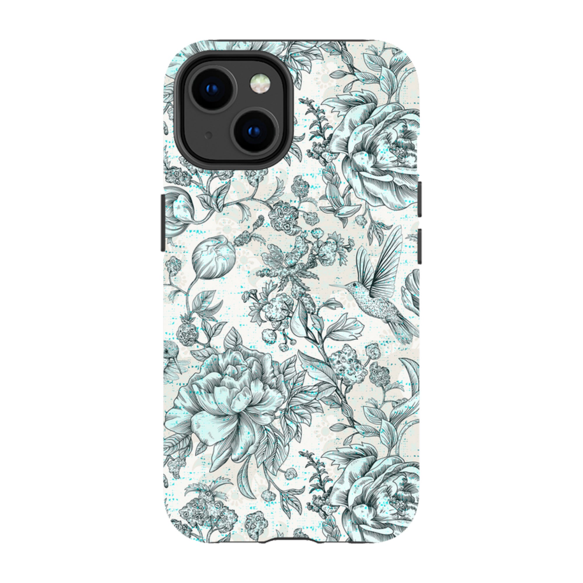 iPhone MagSafe Tough Case -  Blue Peonies