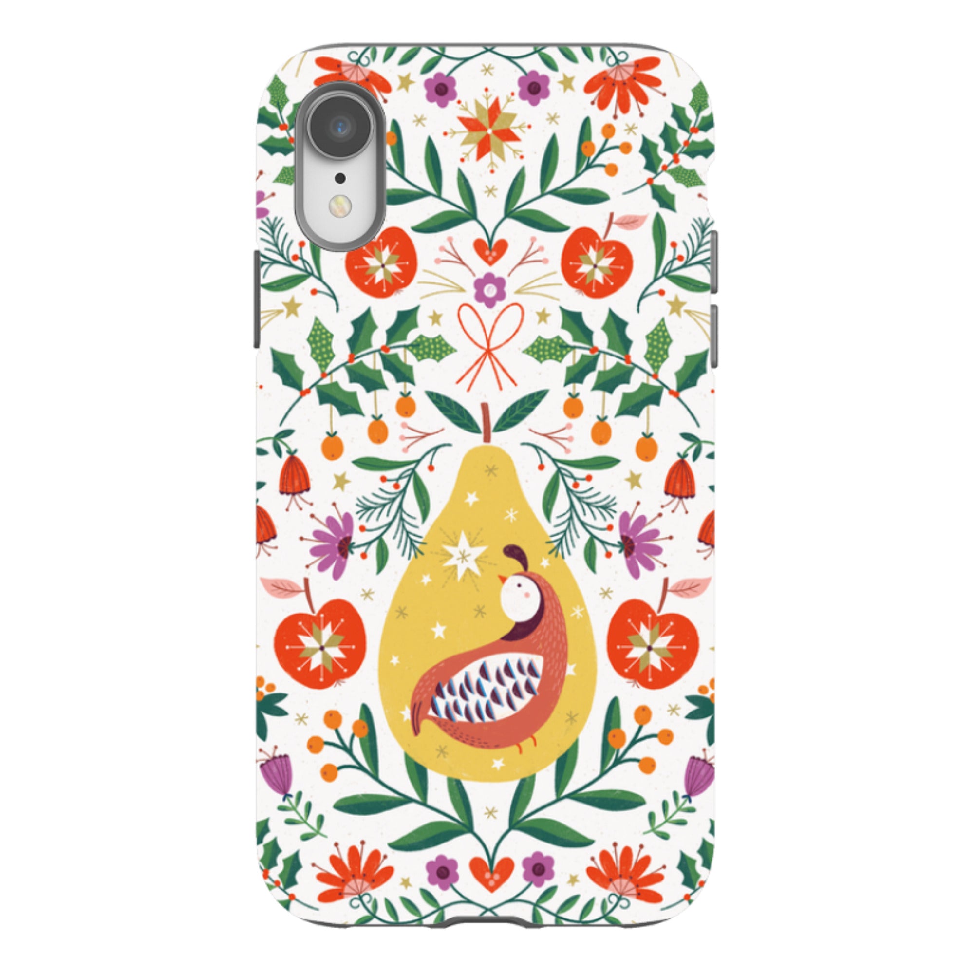 iPhone Tough Case - Festive Fruits By Ali Brookes