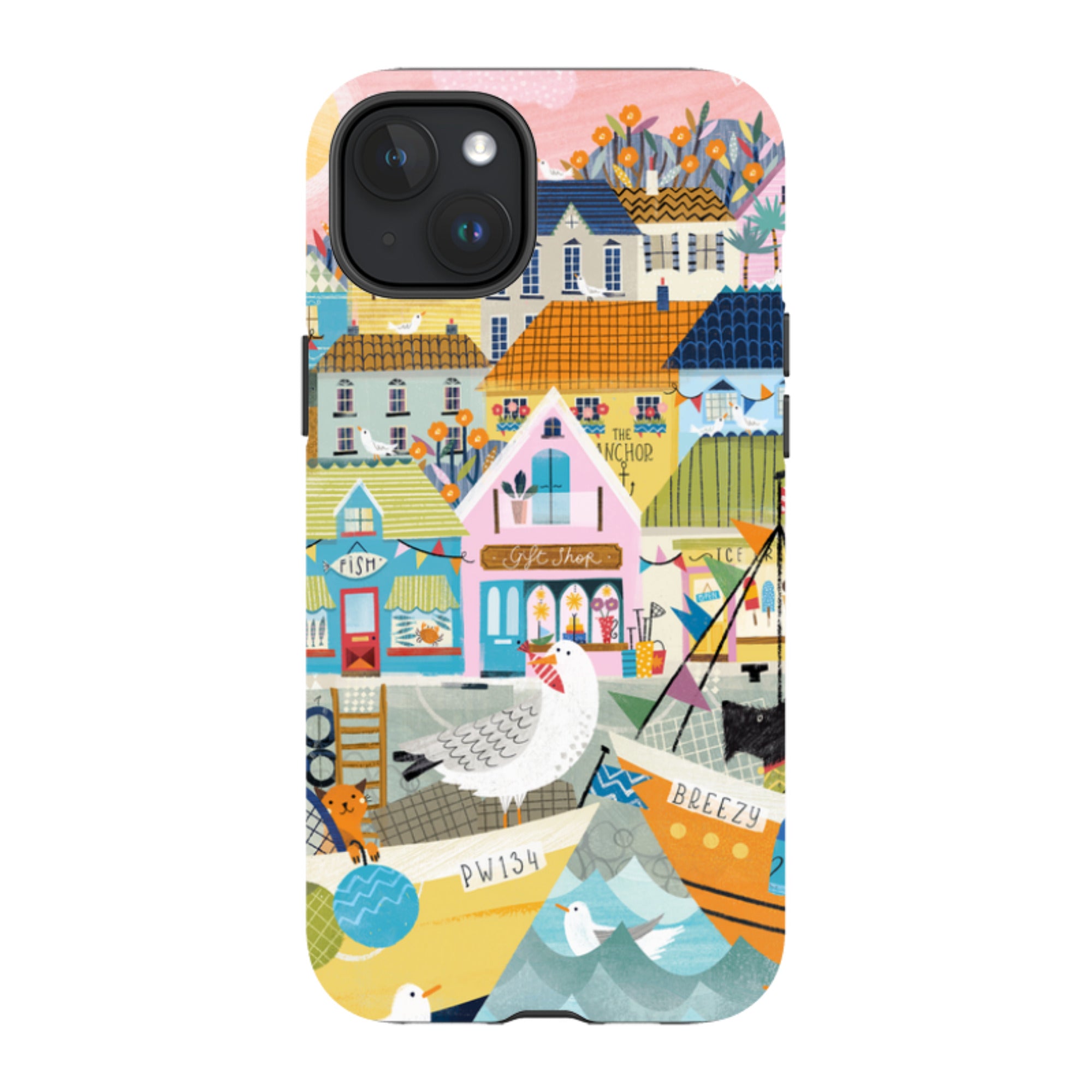 iPhone MagSafe Tough Case - Harbour 1 By Ali Brookes