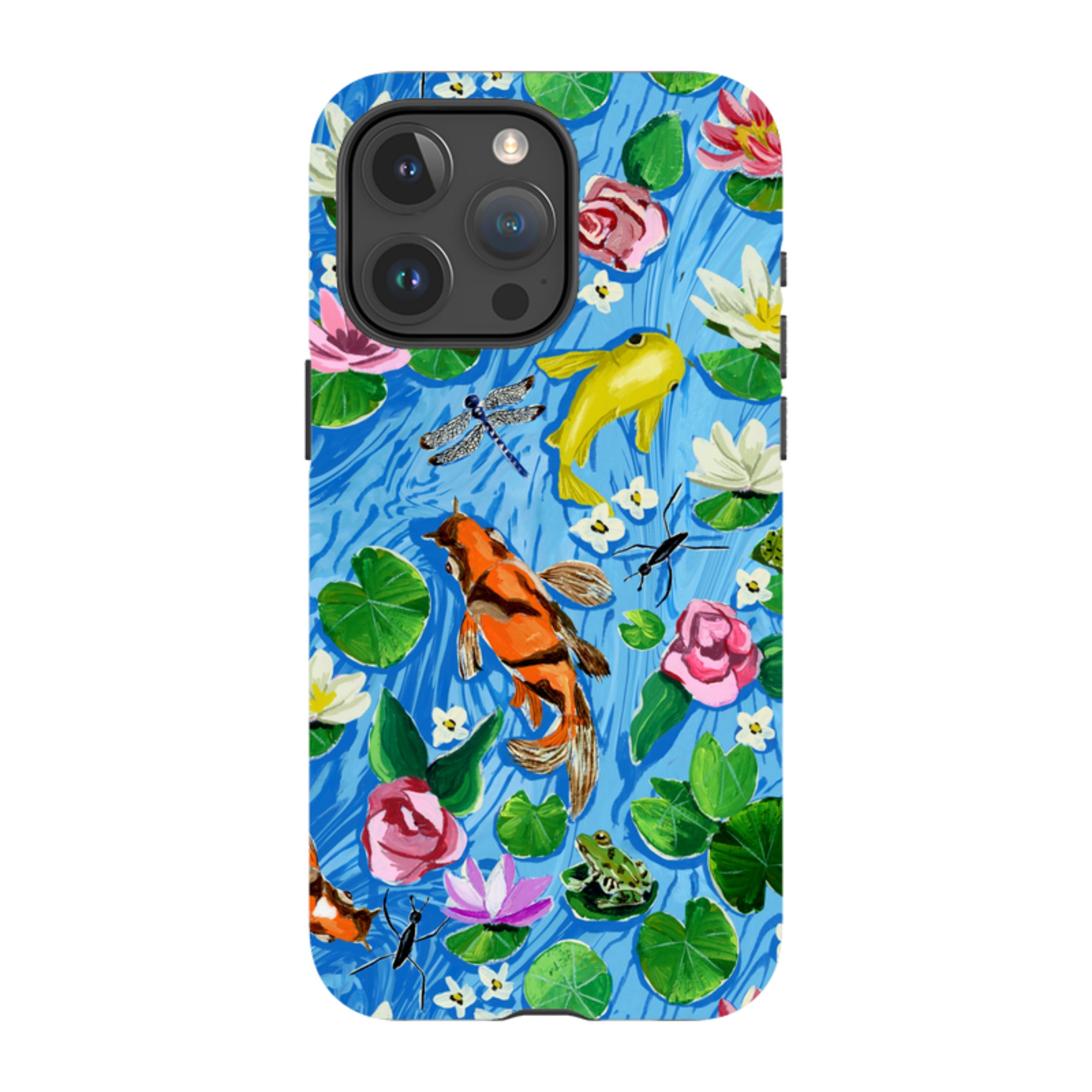 iPhone MagSafe Tough Case - Floral Pond By Abby Jacobs