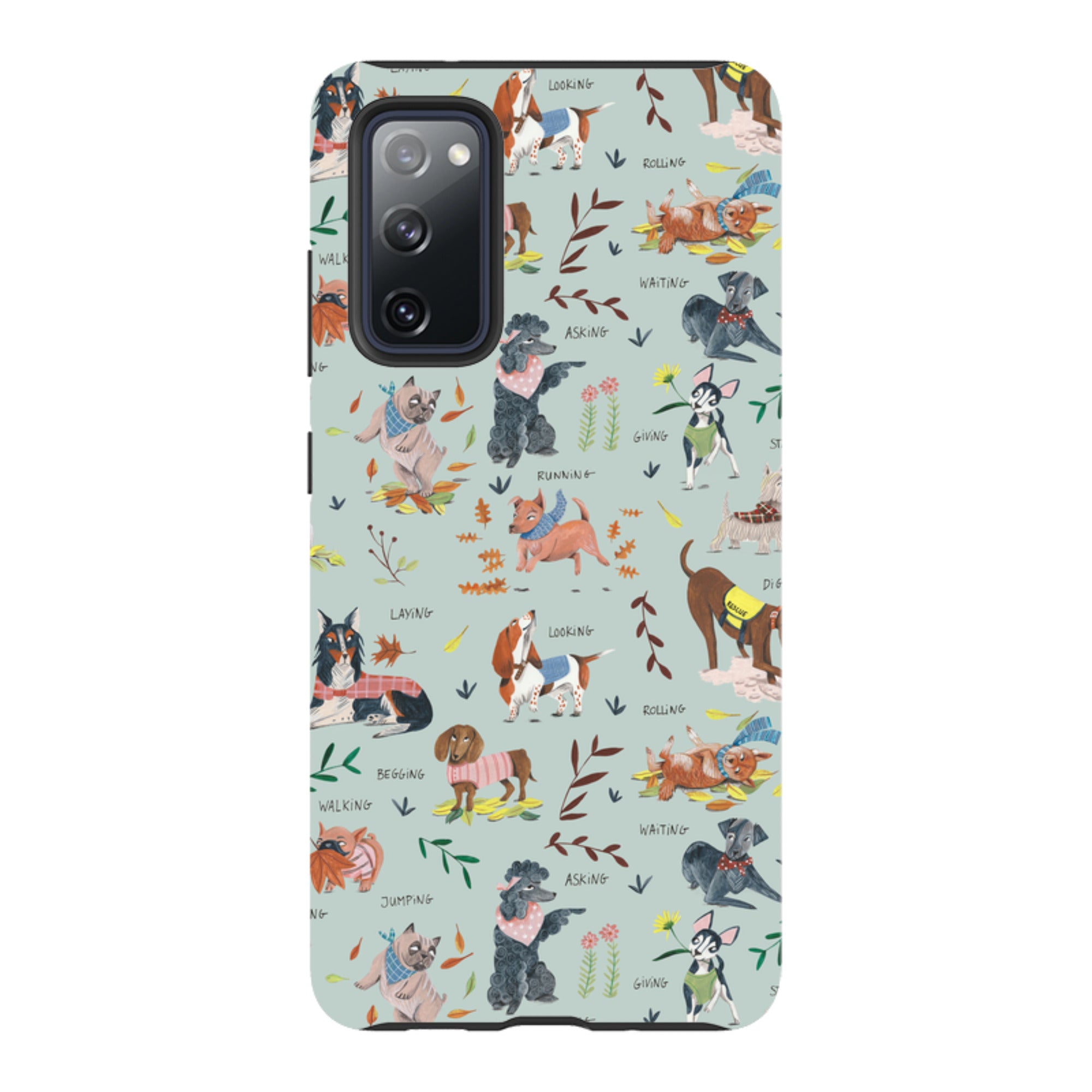 Samsung Tough Case - Dog Pattern II By Caroline Bonne Muller