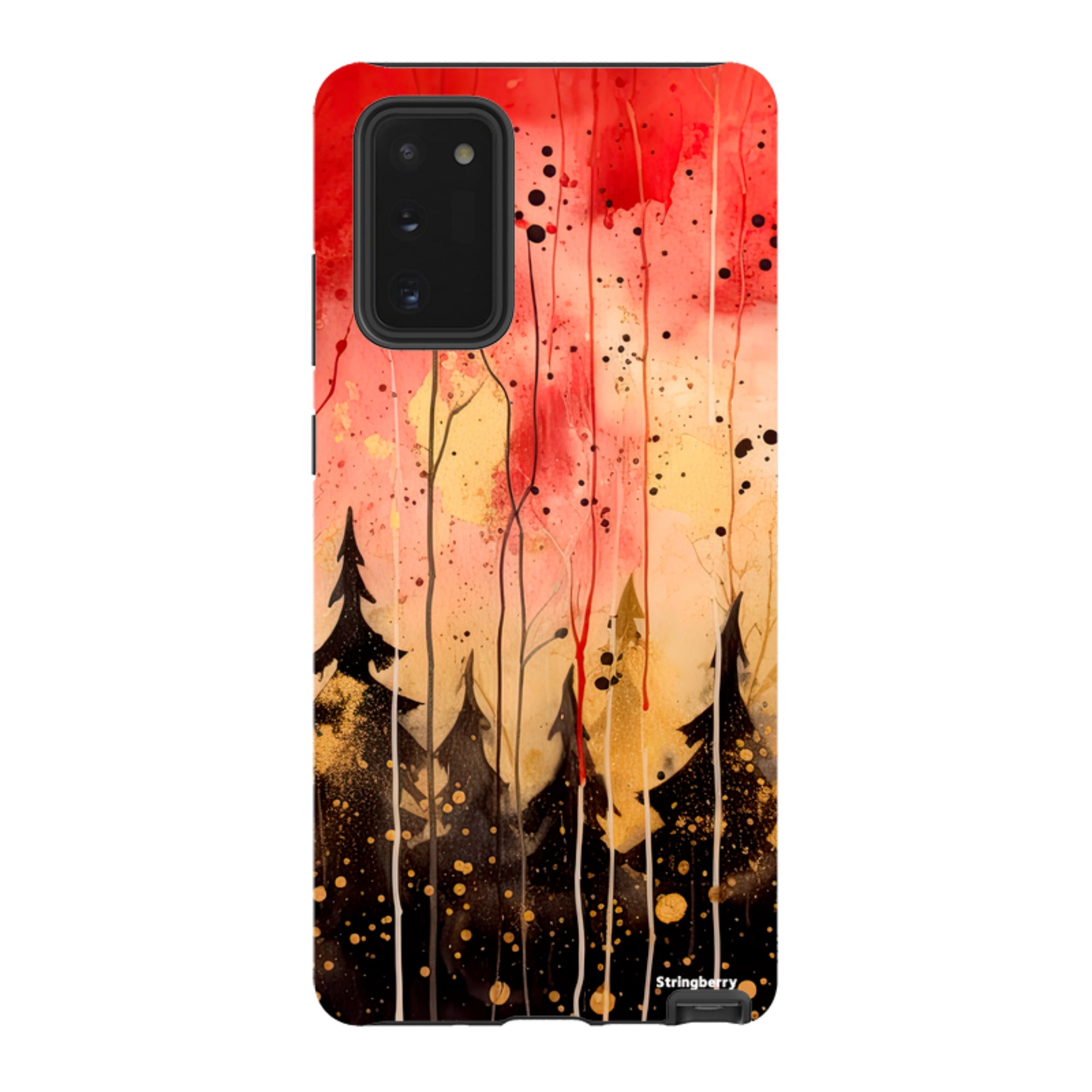 Samsung Tough Case - Watercolour Winter Forest