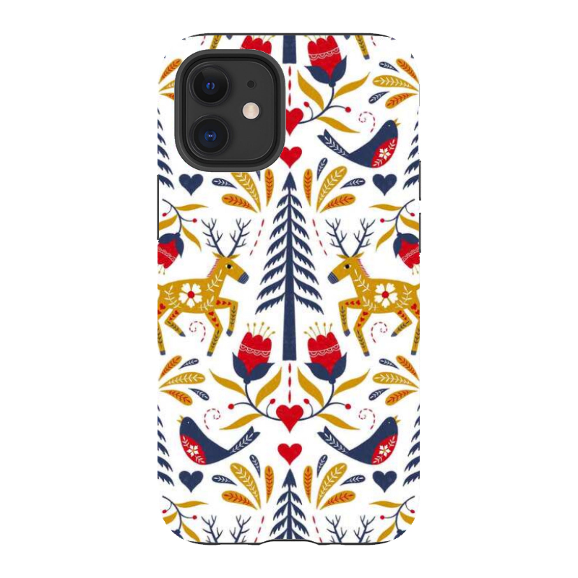 iPhone Tough Case - Xmas Pattern II By Suzy Taylor