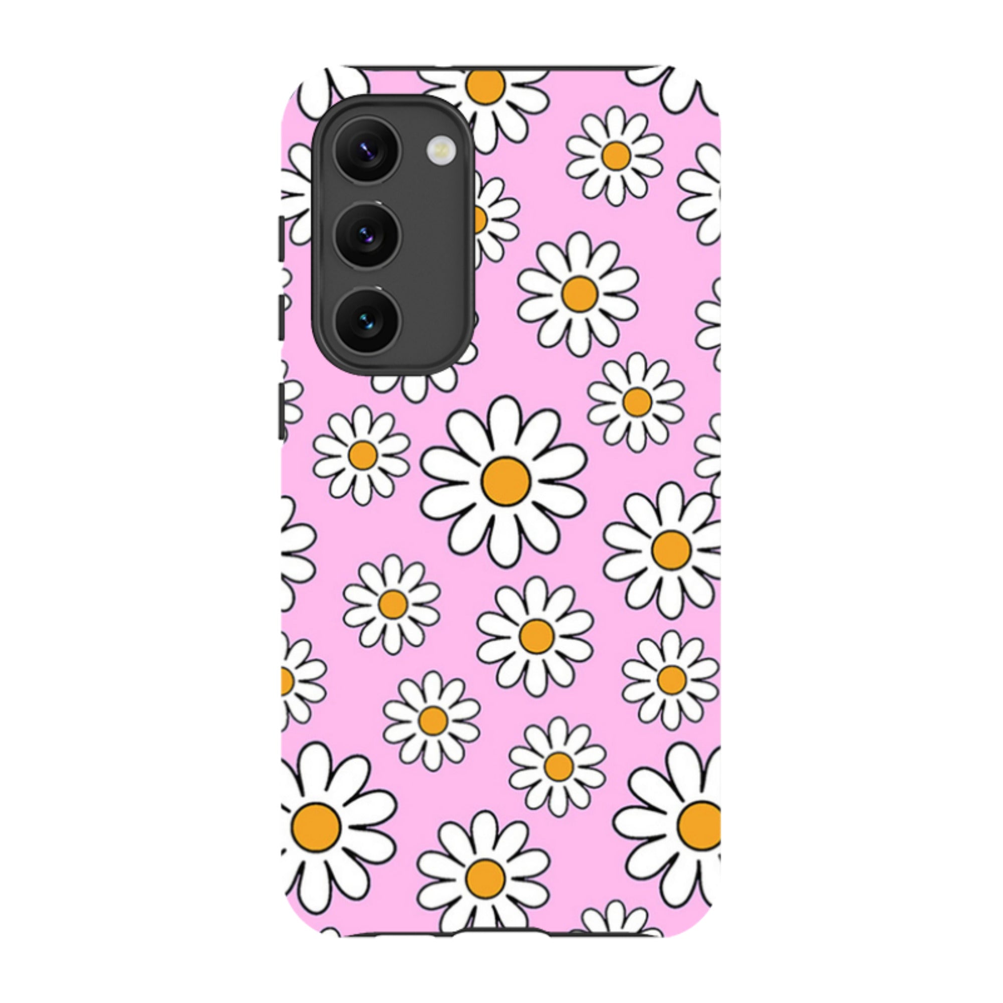 Samsung Tough Case - Pink Daises