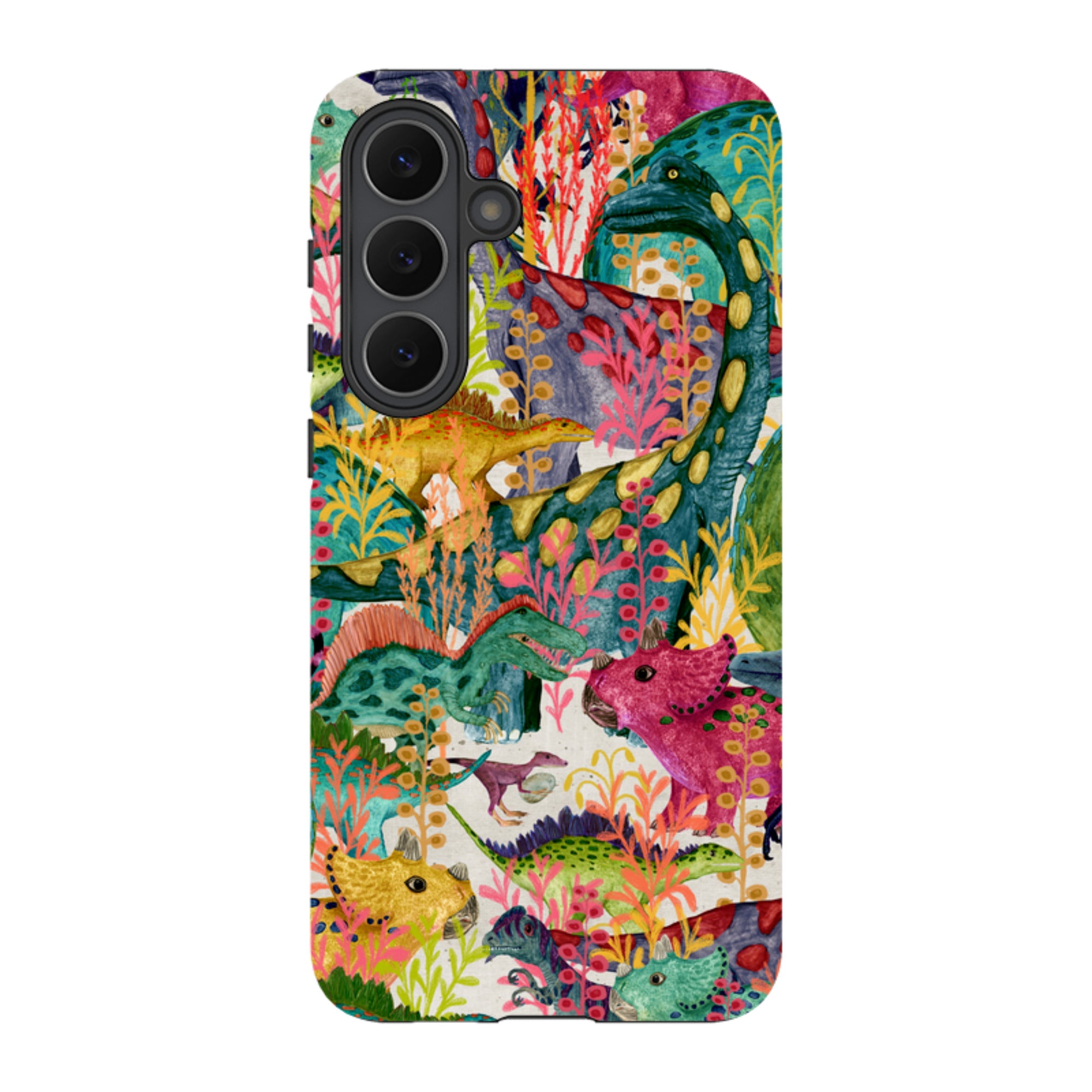 Samsung Tough Case - Dinosaur Jamboree By Katherine Quinn