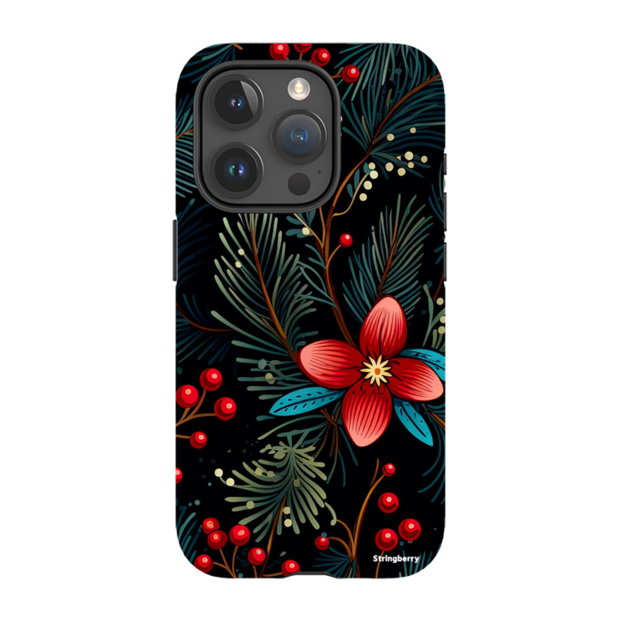 iPhone MagSafe Tough Case - Red Berries