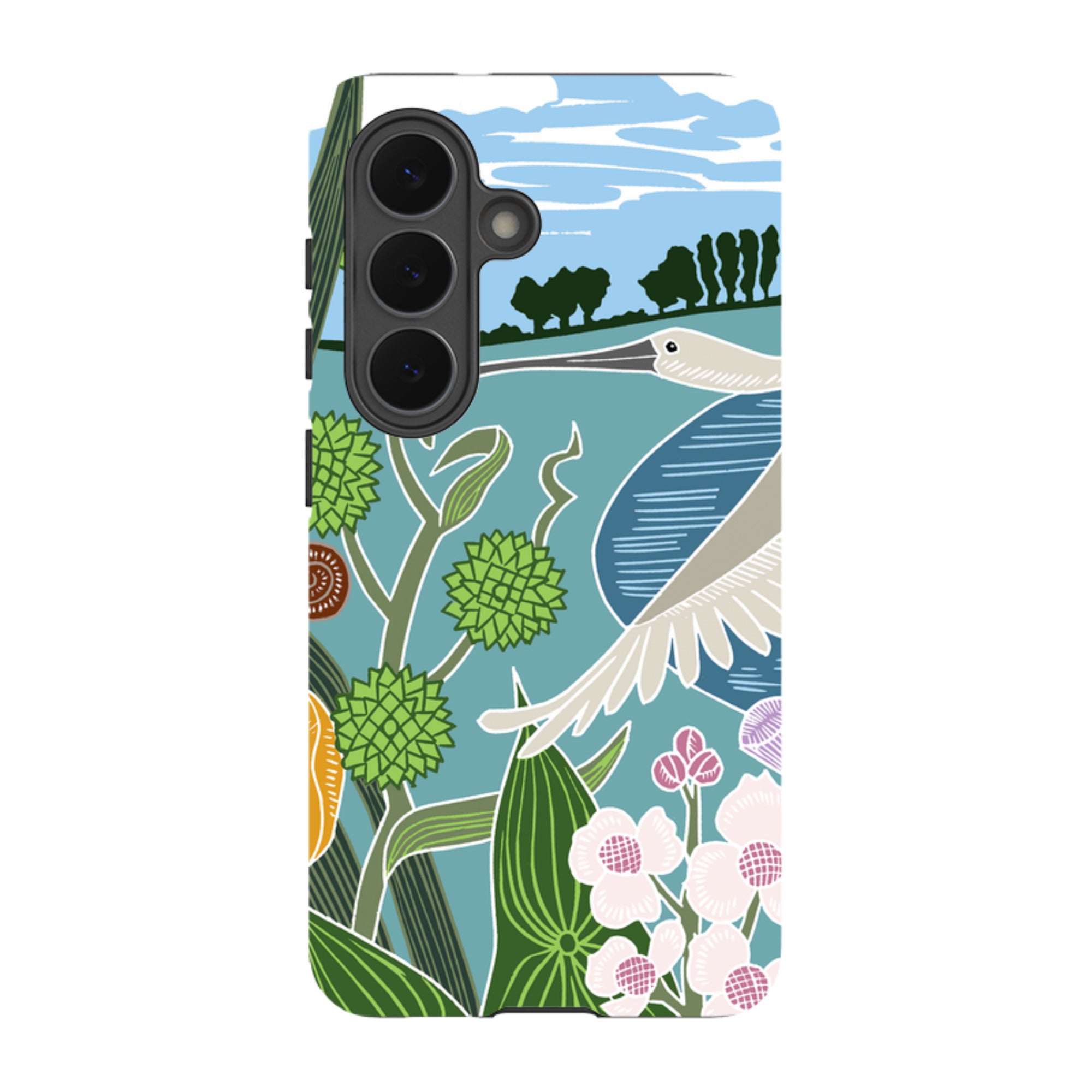 Samsung Tough Case - Spoonbill By Kate Heiss