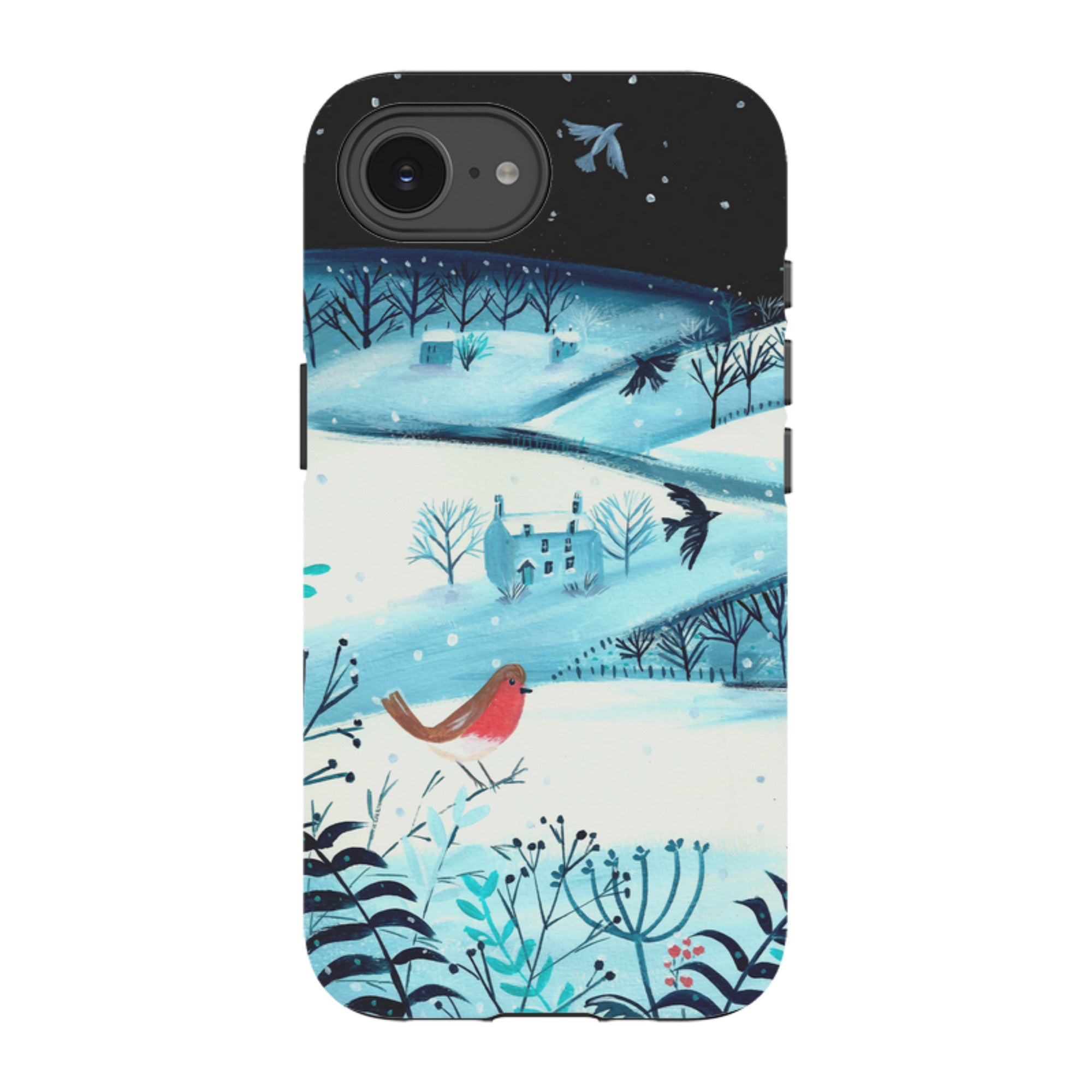 iPhone Tough Case - Winterscape-1 By Mary Stubberfield