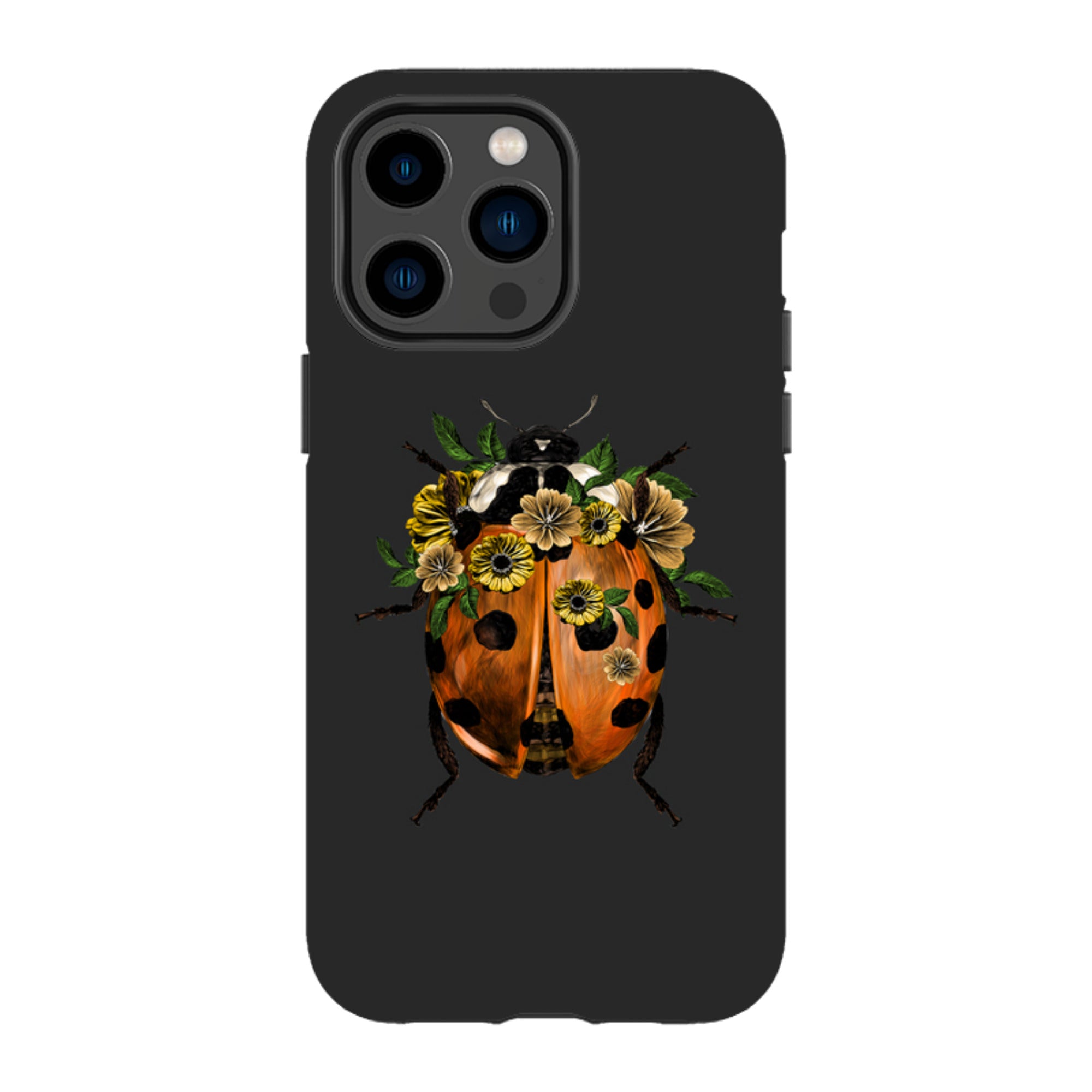 iPhone Tough Case - Ladybug Dark