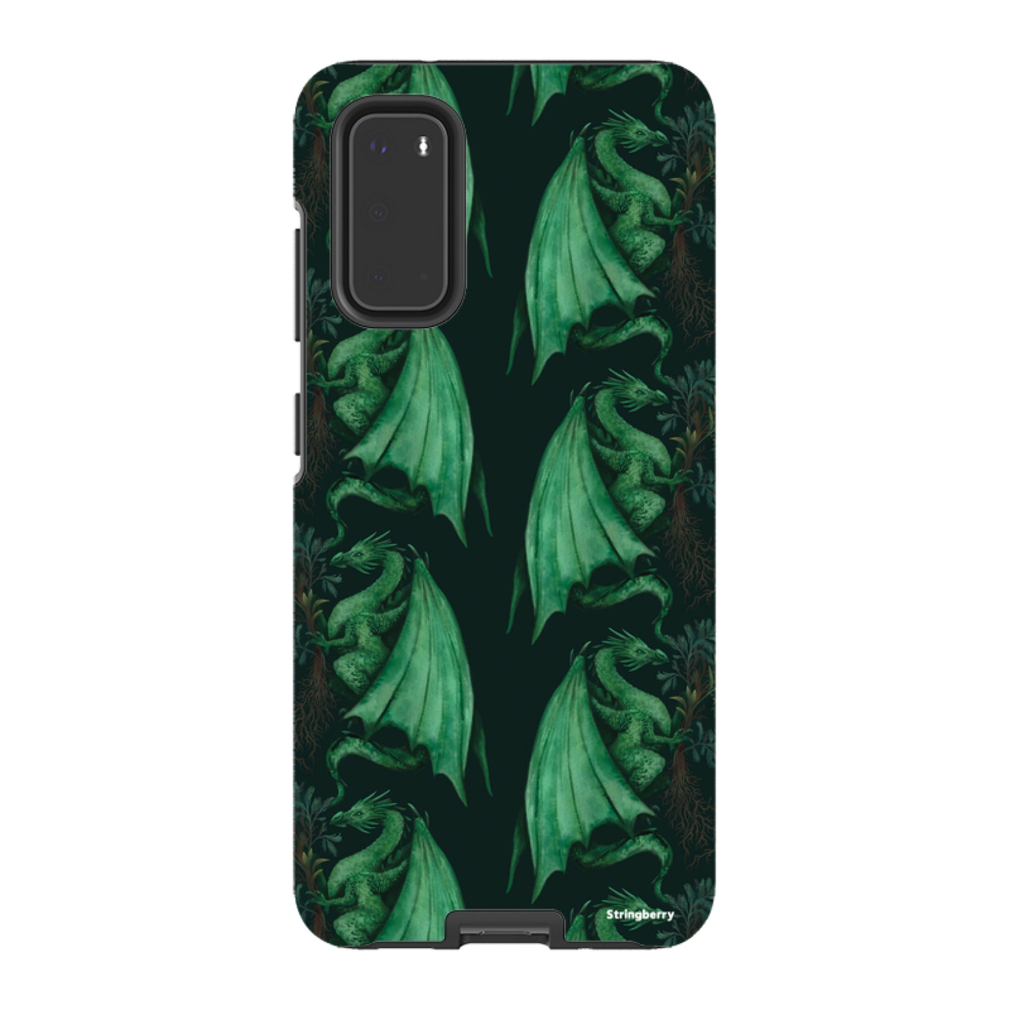 Samsung Tough Case - Arbor Dragon Pattern By Anna Stead