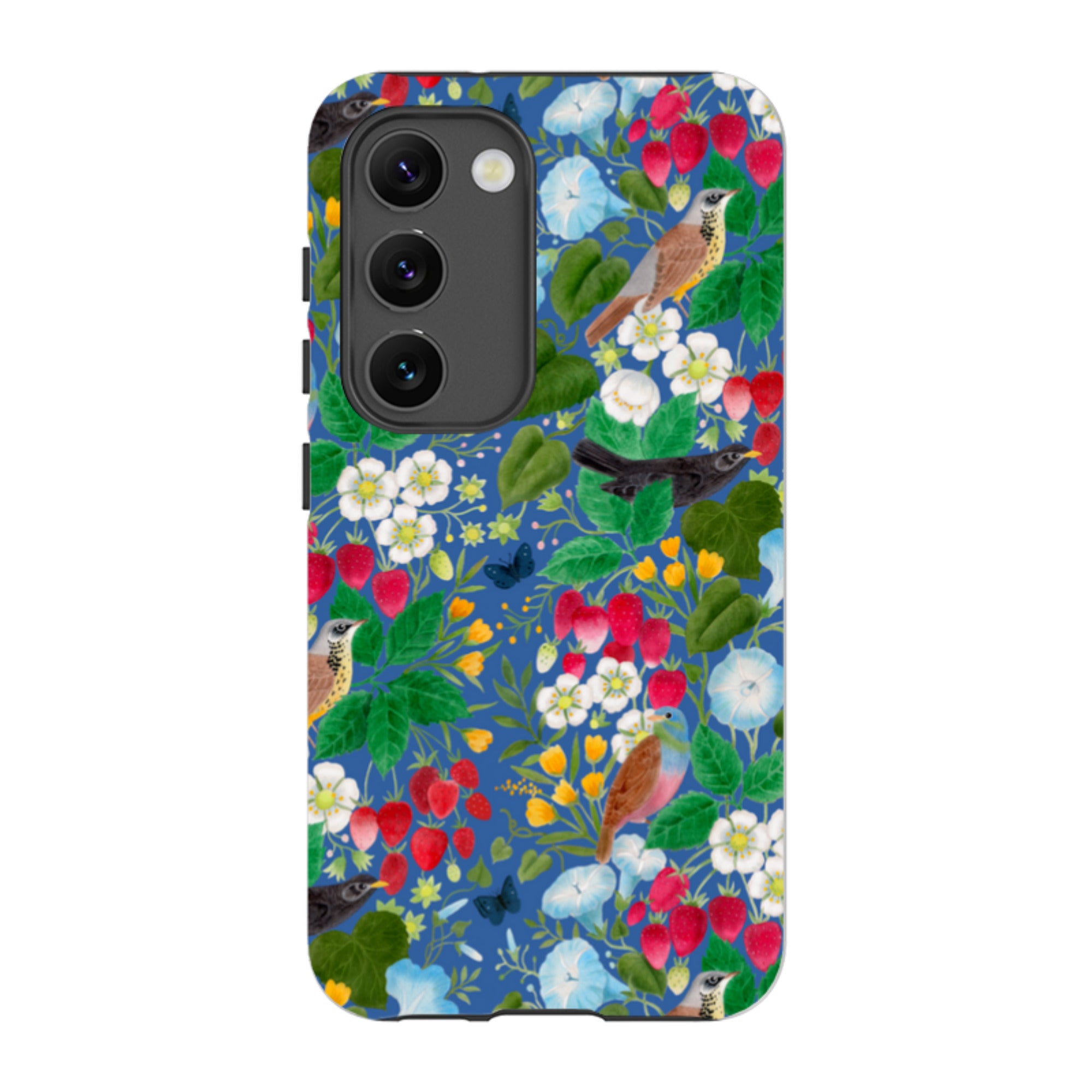 Samsung Tough  Case - Strawberry Thief By Bex Parkin