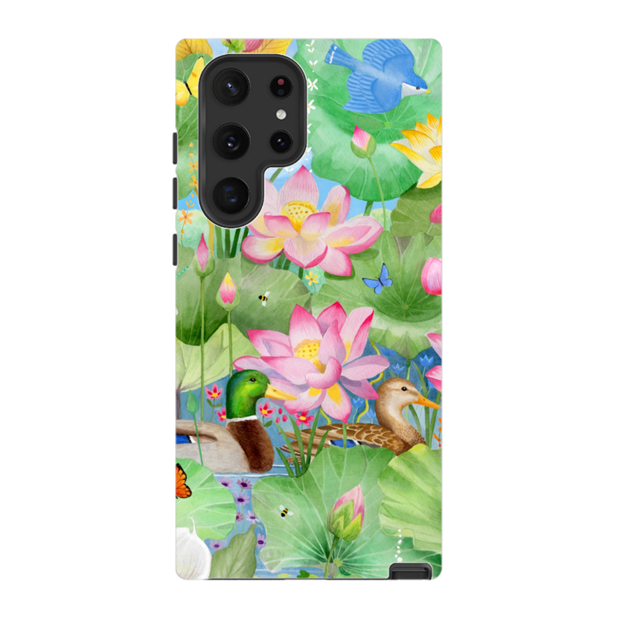 Samsung Tough Case - Waterlily Pond By Bex Parkin