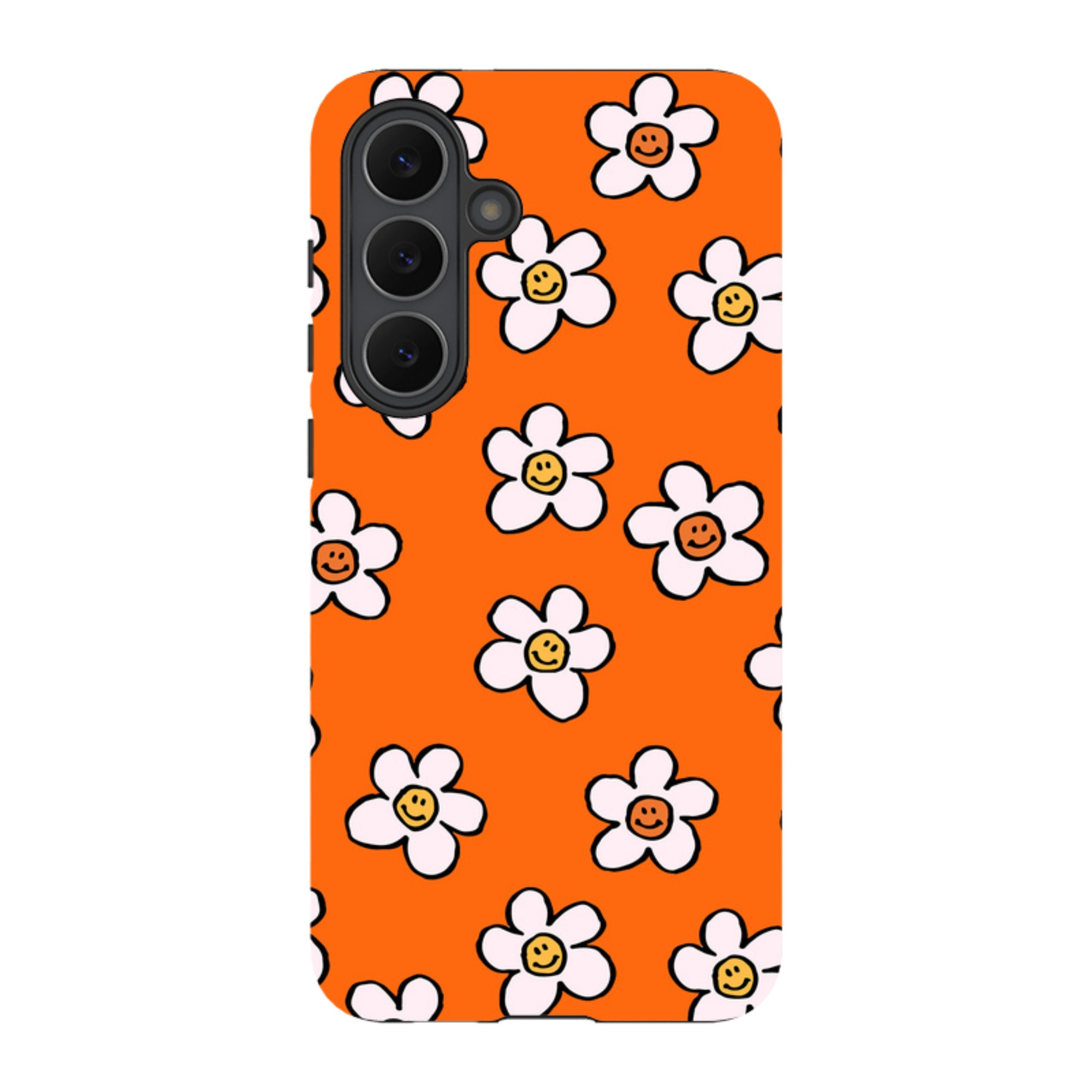 Samsung Tough Case - Smiley Orange