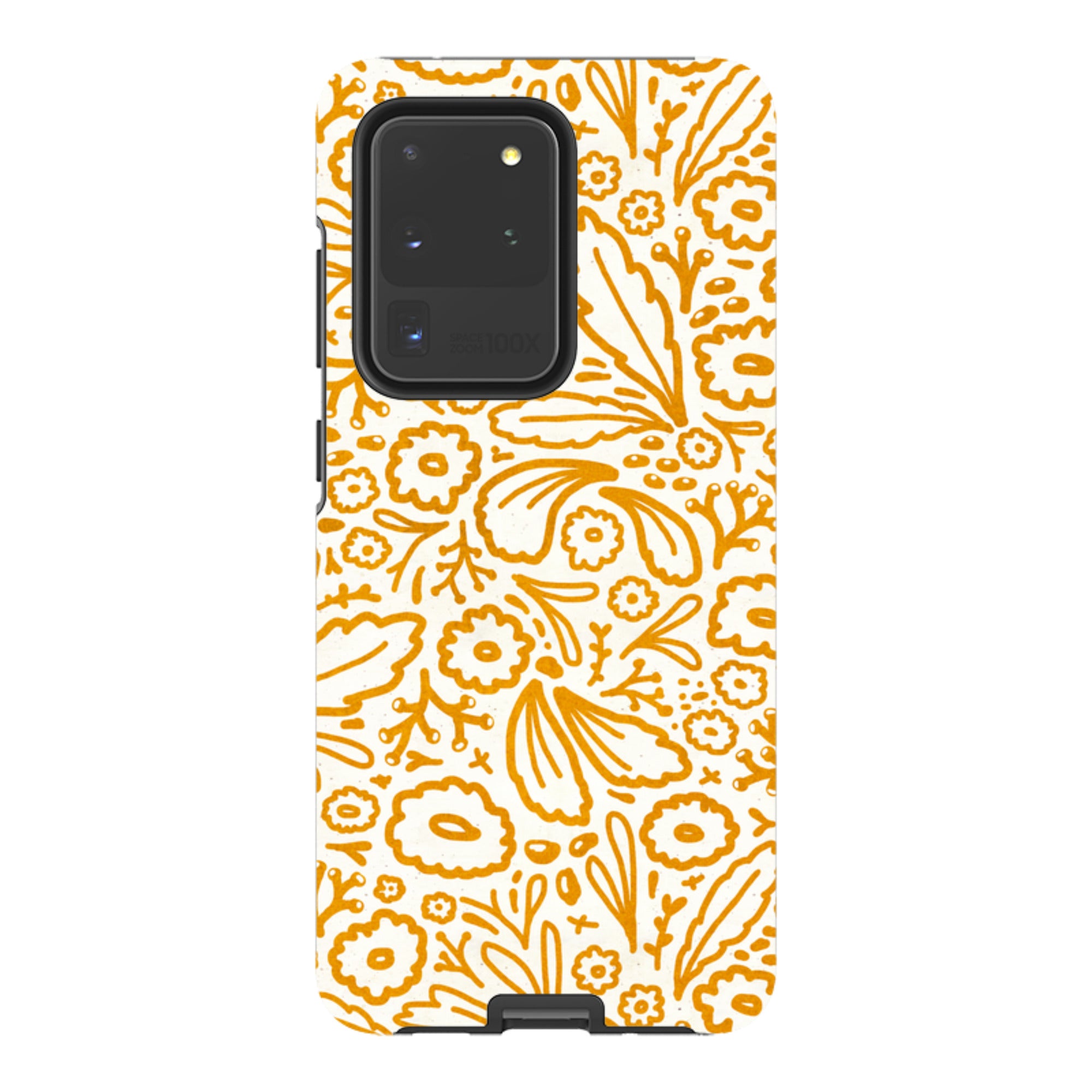 Samsung Tough Case - Wind Fall Mustard By Katherine Quinn