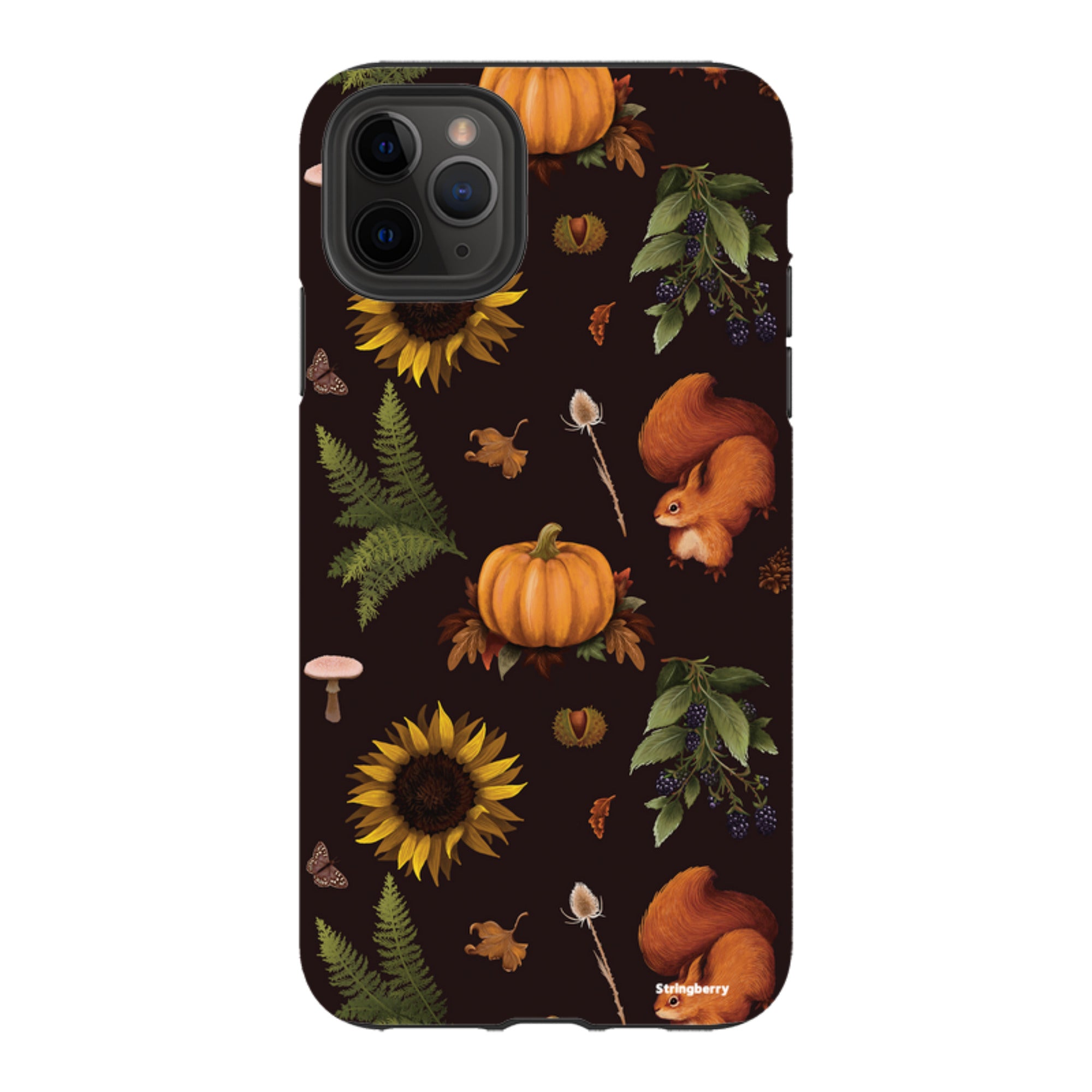 iPhone Tough Case - Autumn Pattern I By Anna Stead