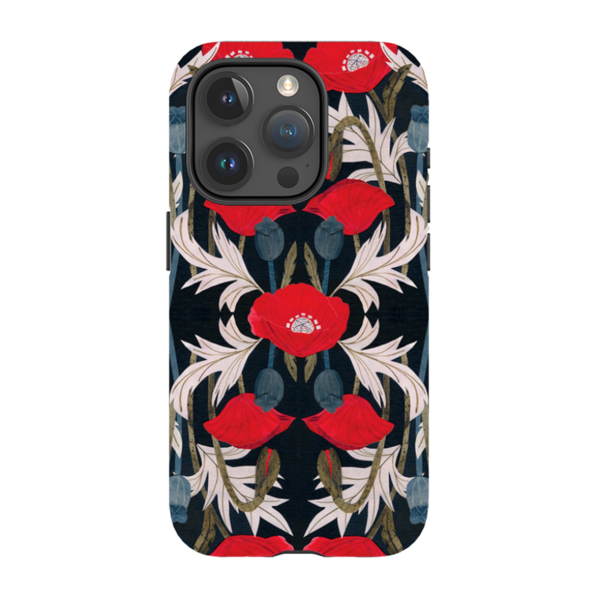 iPhone MagSafe Tough Case - Poppy By Tracey English