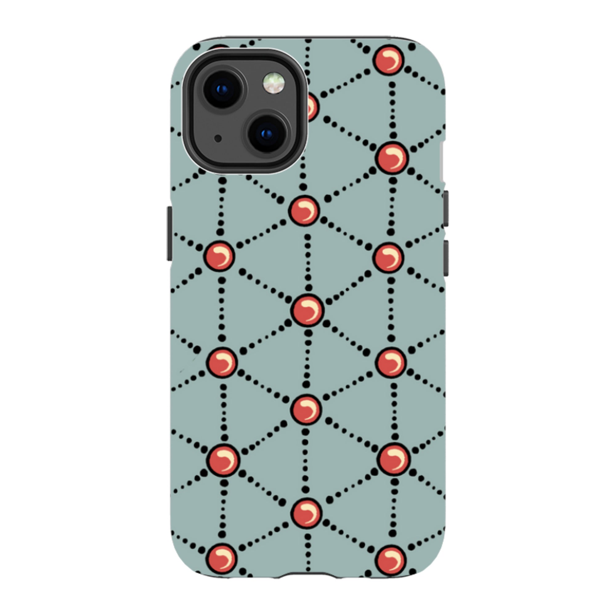 iPhone Tough Case - Atomic By Cressida Bell