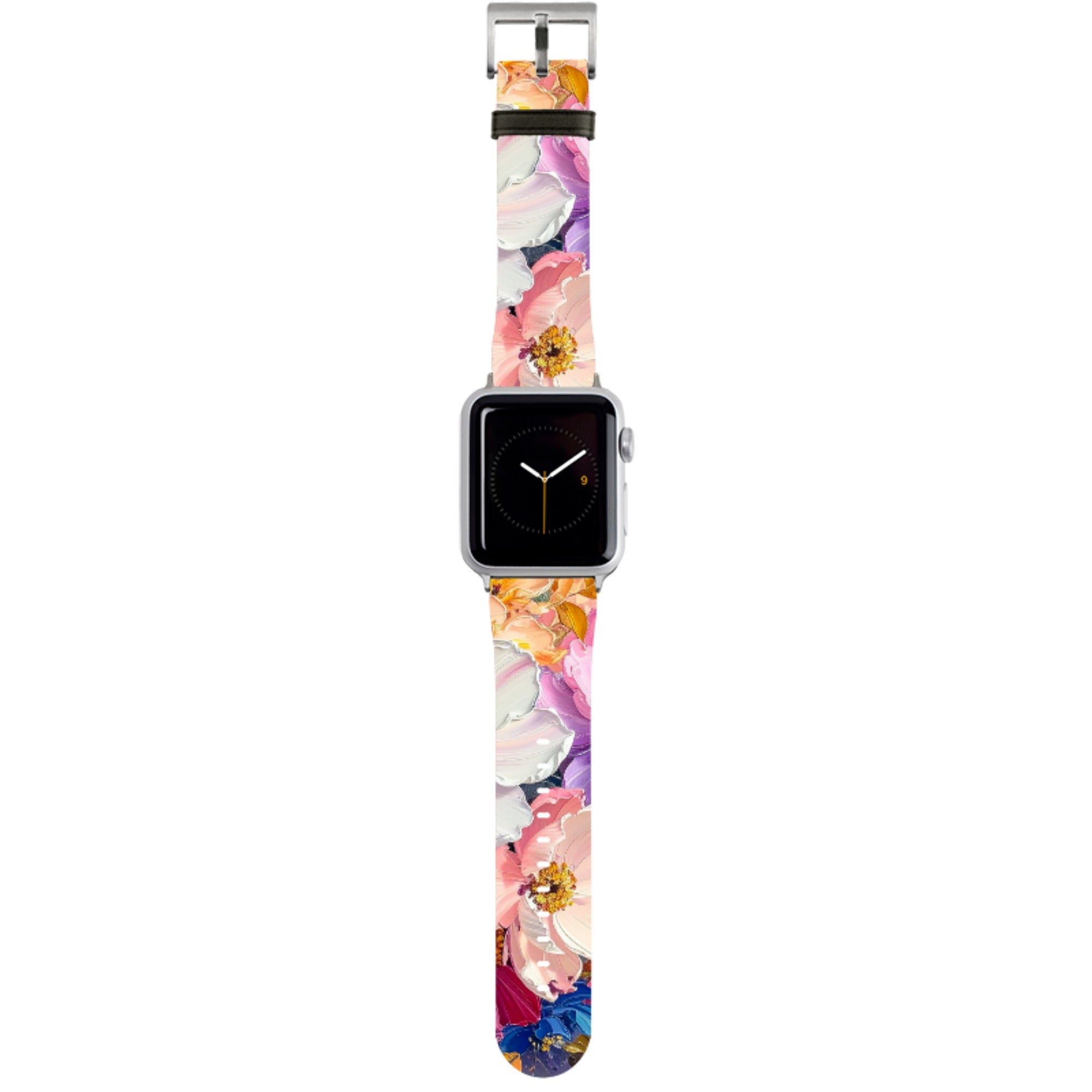 Summer Floral Saffron Apple Watch Strap