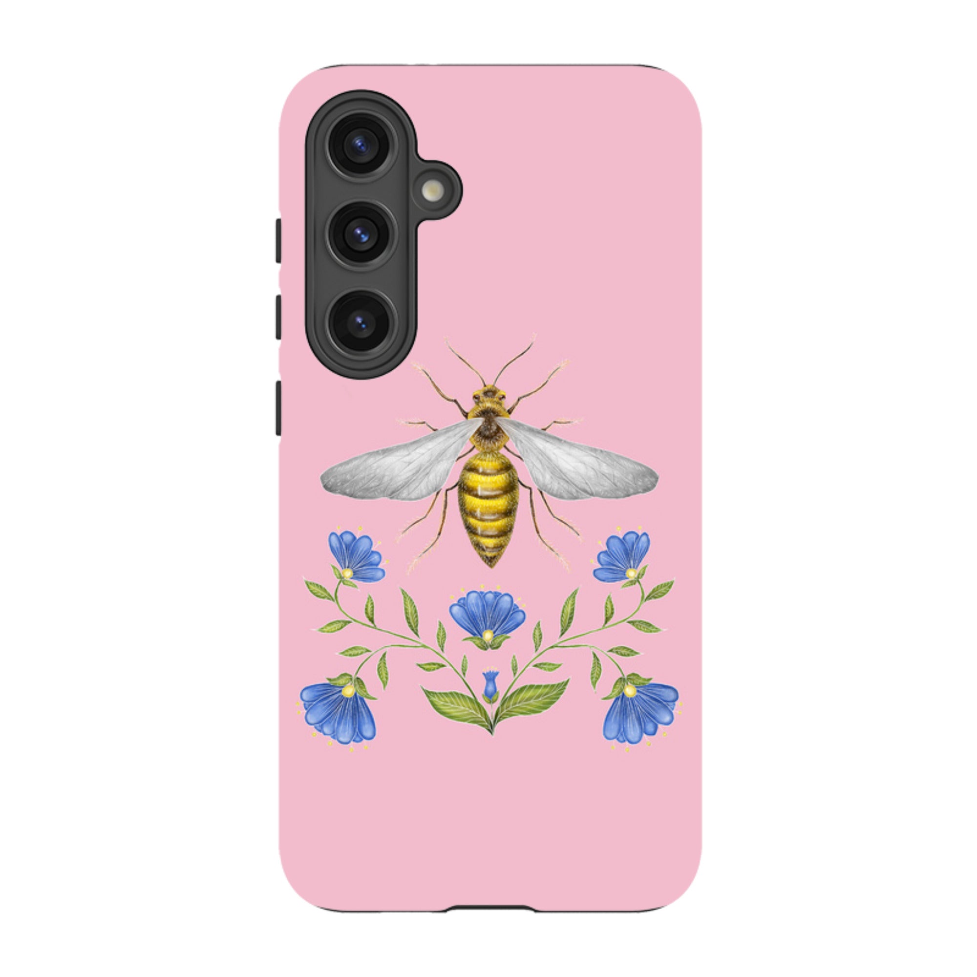 Samsung Tough Case - Wings Of Freedom Pink By Catherine Rowe
