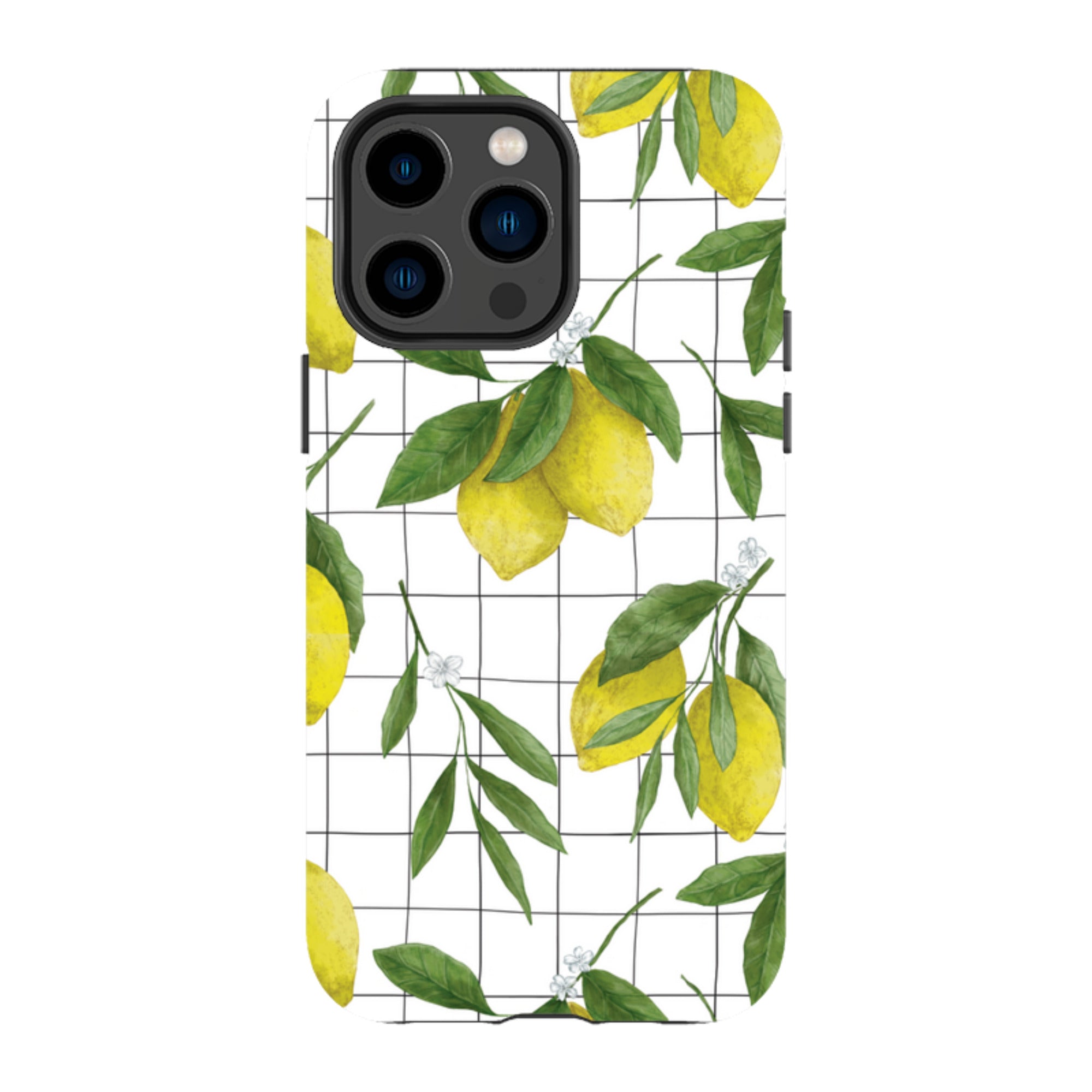 iPhone Tough Case - Lemons 1 By Jade Mosinski
