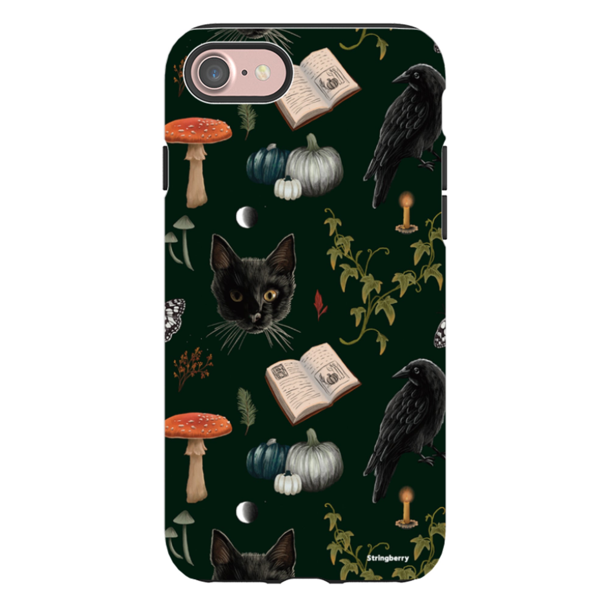 iPhone Tough Case - Halloween Pattern I By Anna Stead