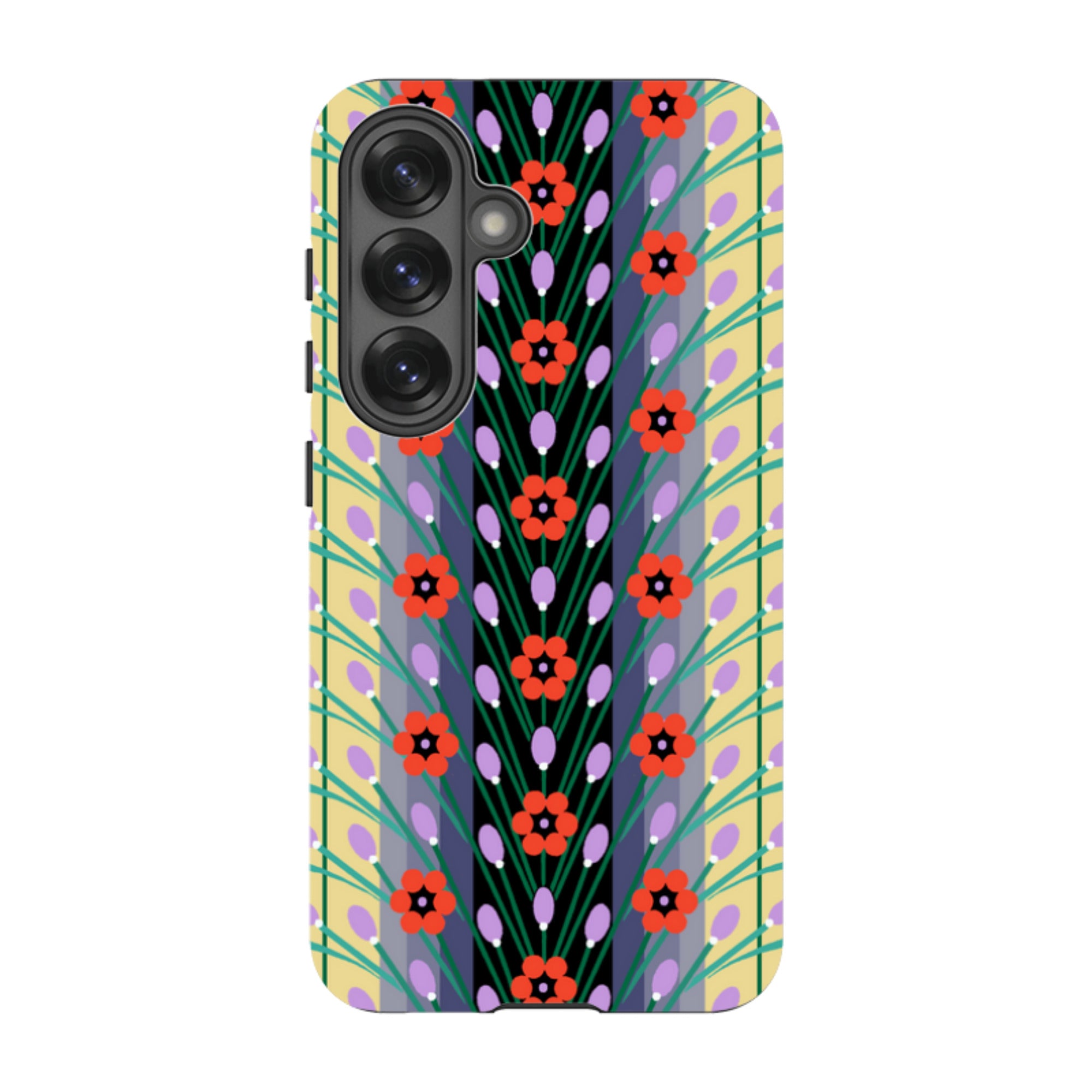 Samsung Tough  Case - Lavender Yellow By Cressida Bell