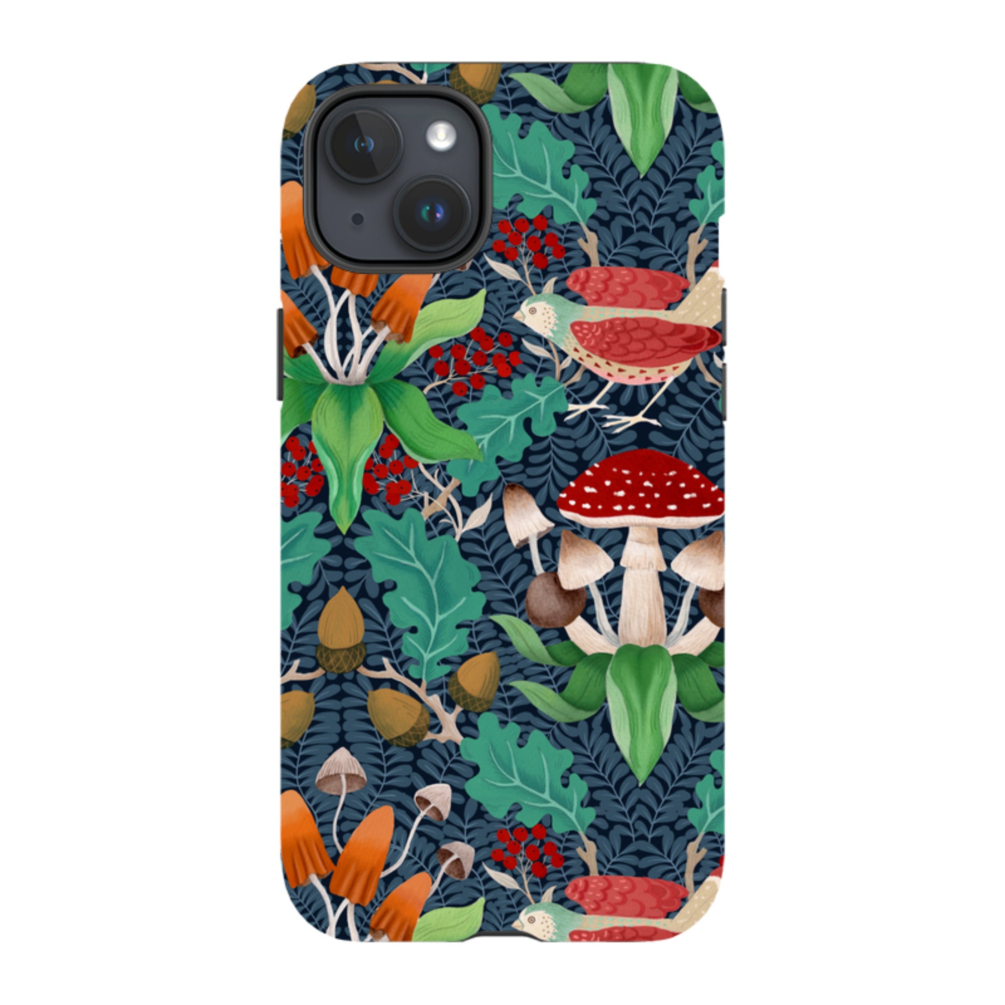 iPhone Tough Case - Mushrooms By Bex Parkin