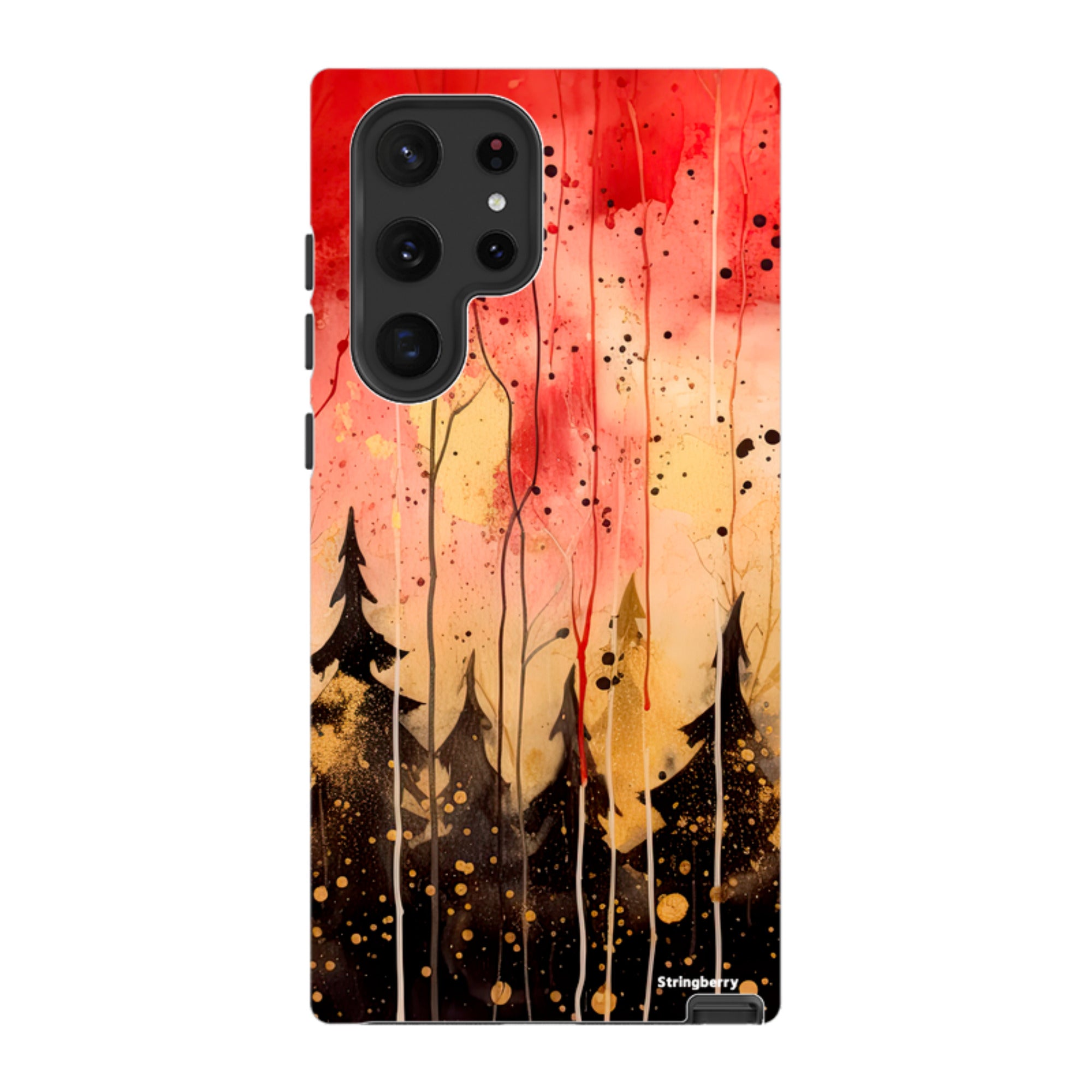 Samsung Tough Case - Watercolour Winter Forest