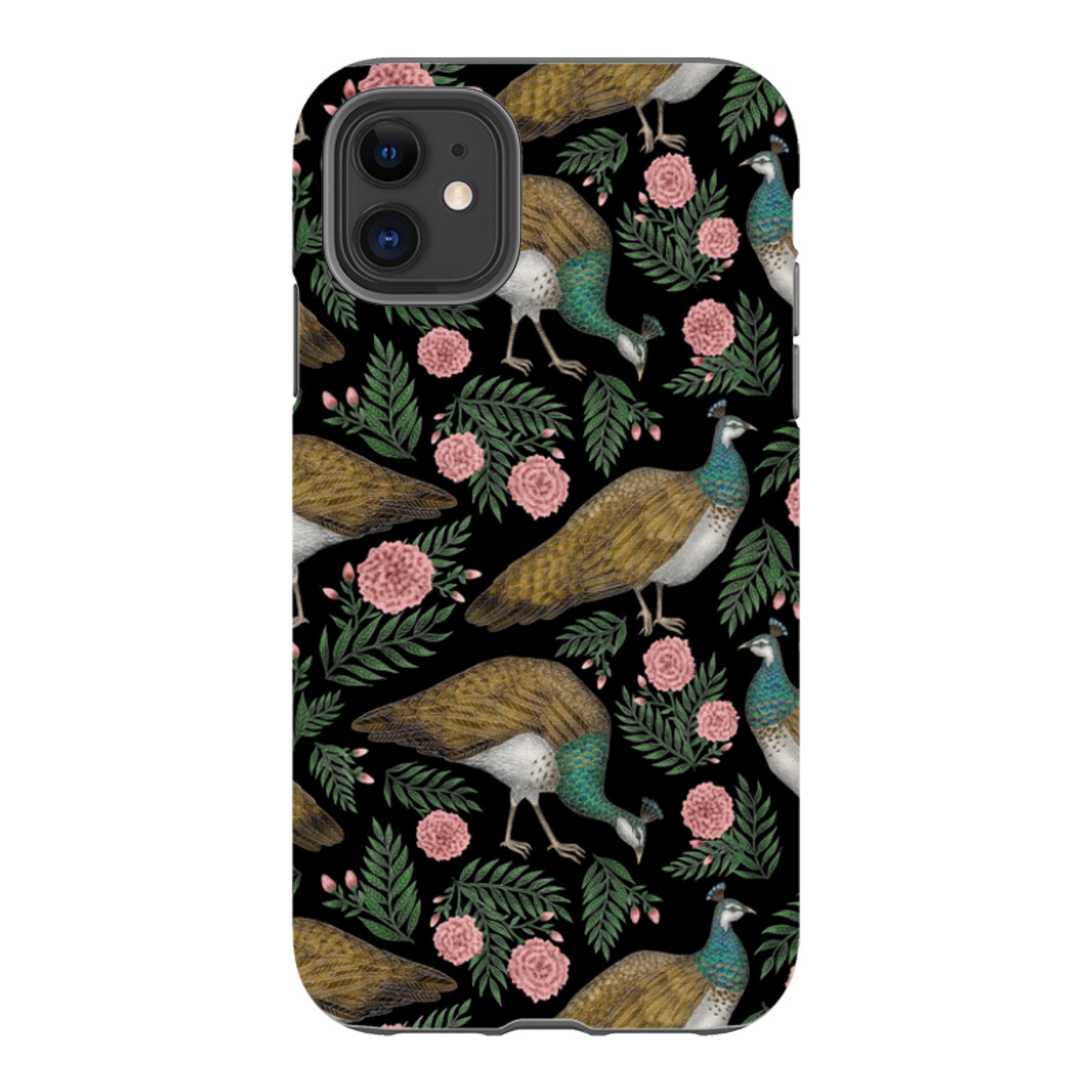 iPhone Tough Case - Peahen By Catherine Rowe