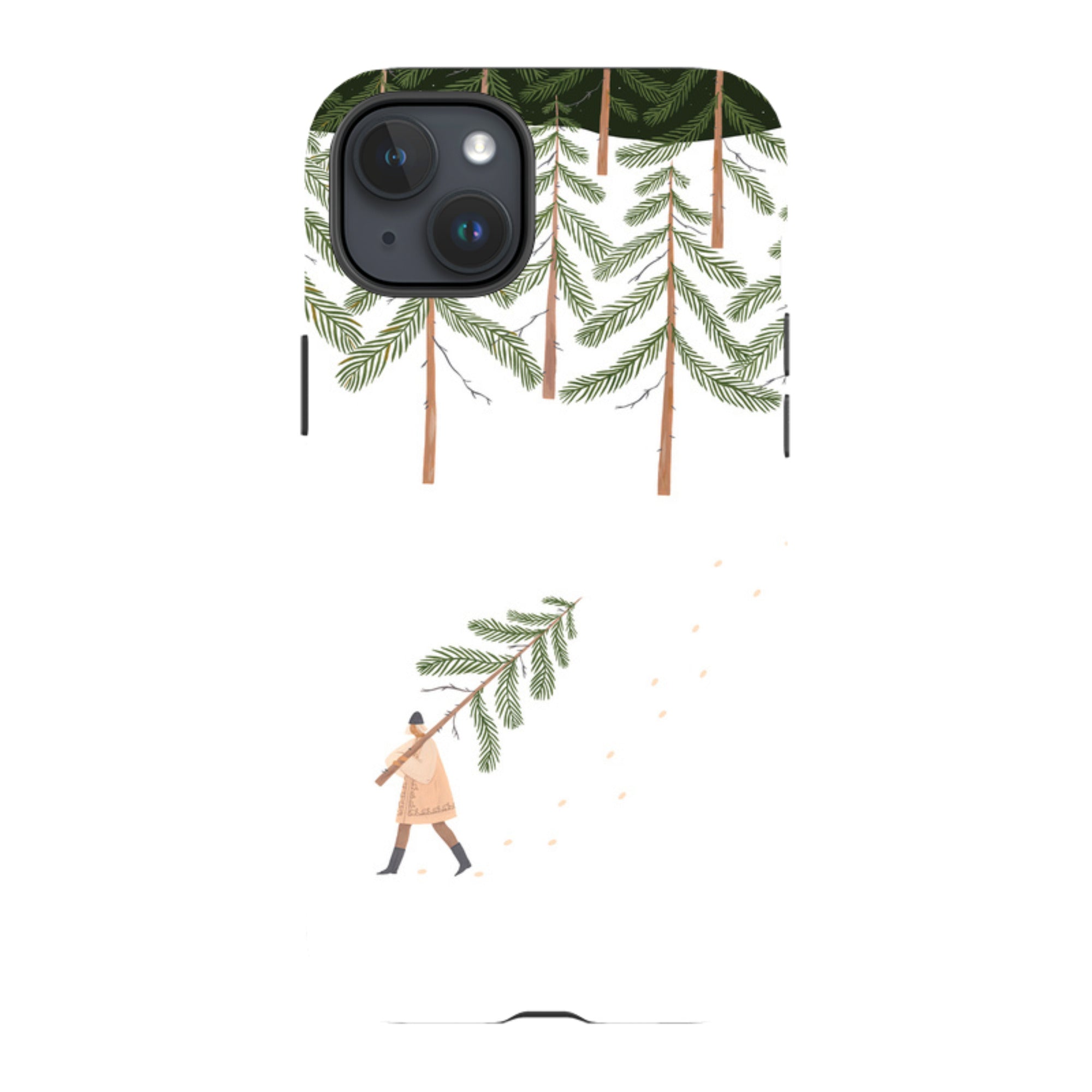 iPhone Tough Case - Coming Home For Christmas By Madalina Andronic