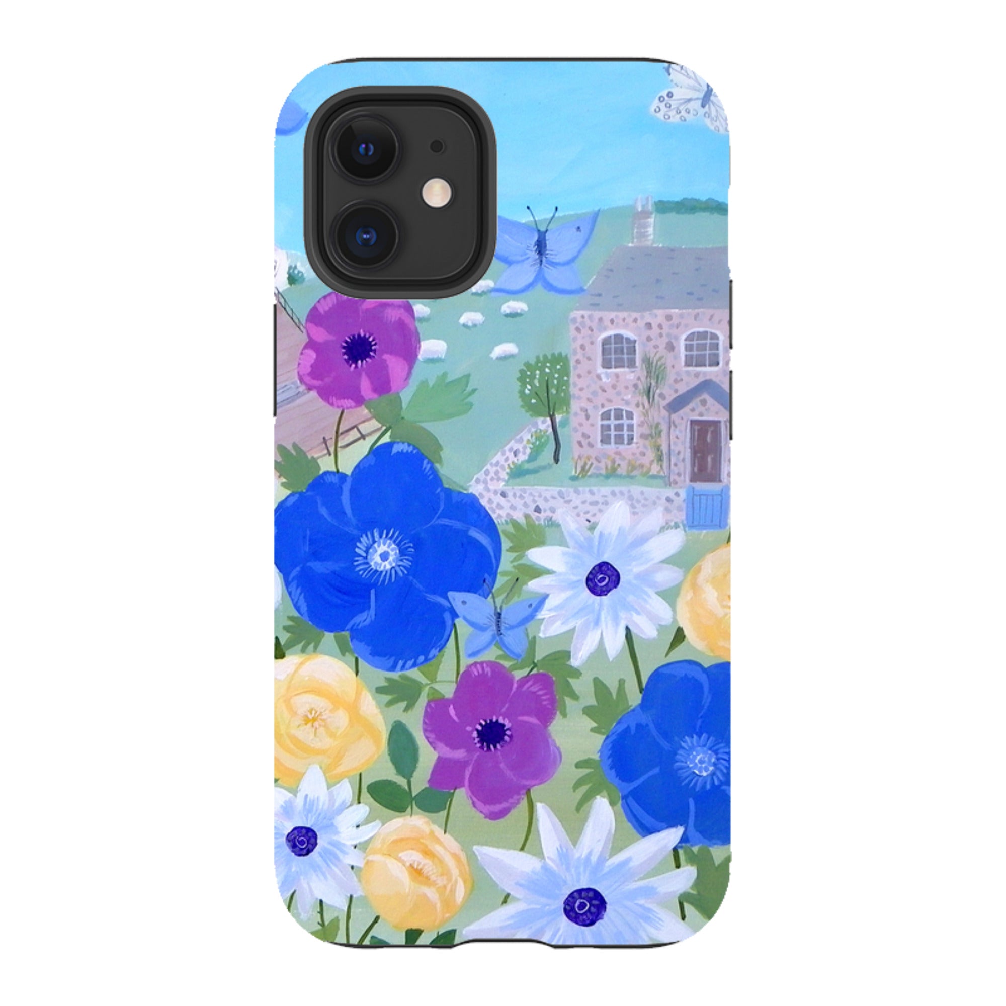 iPhone Tough Case - Cottage By Mary Stubberfield