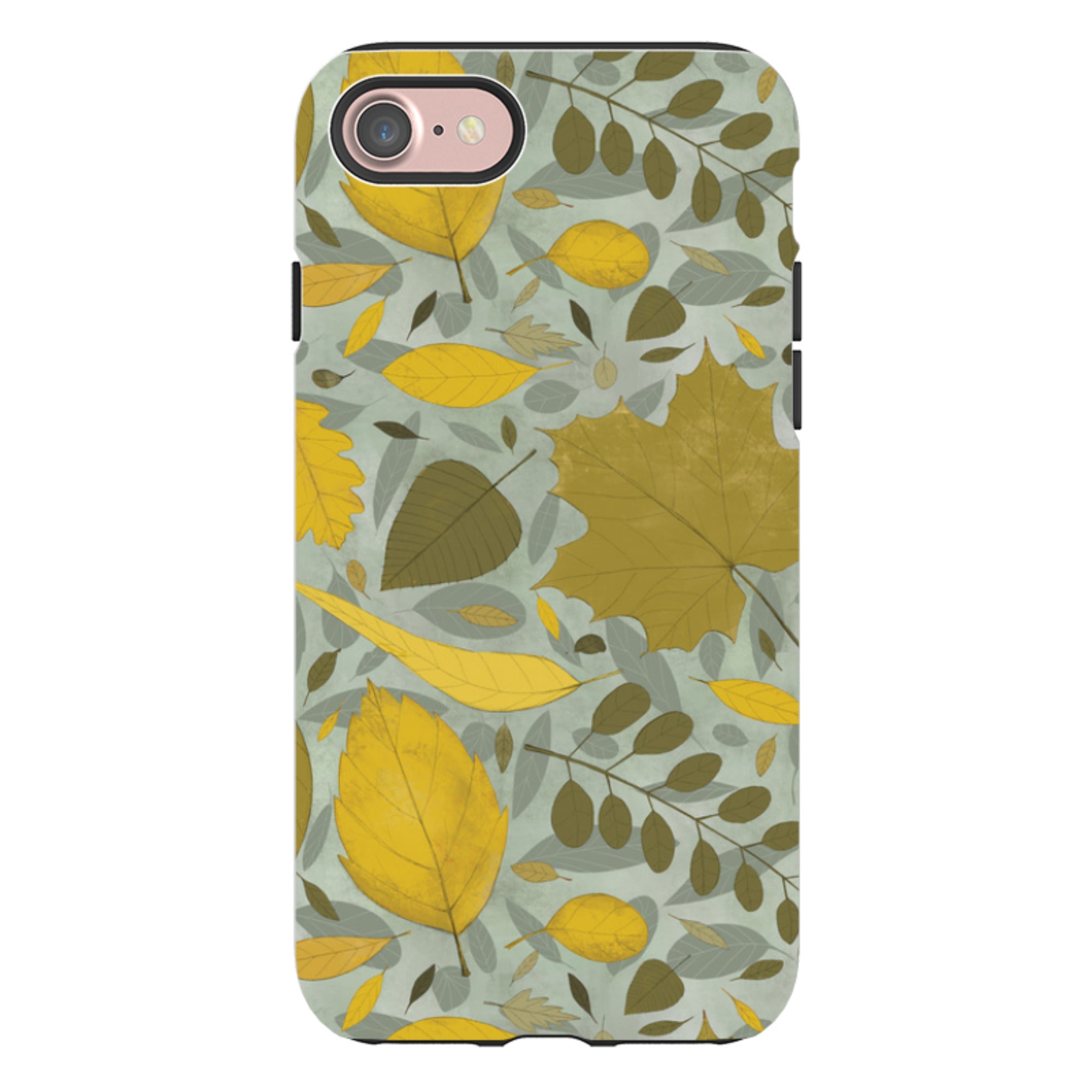 iPhone Tough Case - Fall Leaves By Maja Lindberg