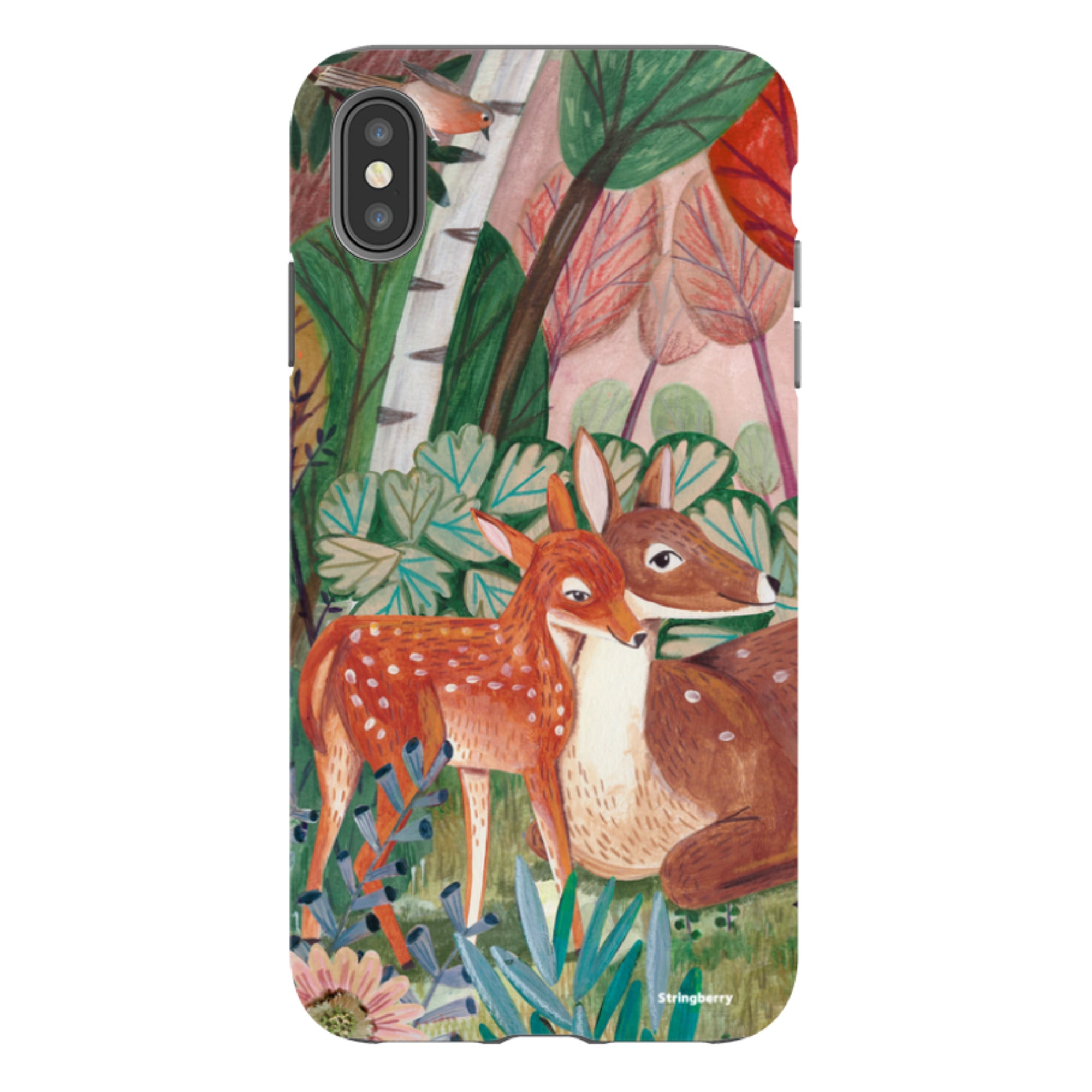 iPhone Tough Case - Deer By Caroline Bonne Muller