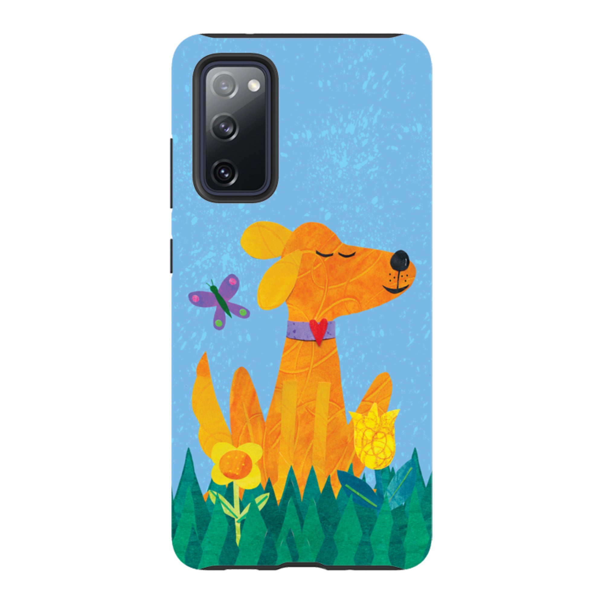 Samsung Tough Case - Pup In The Grass By Tracey English