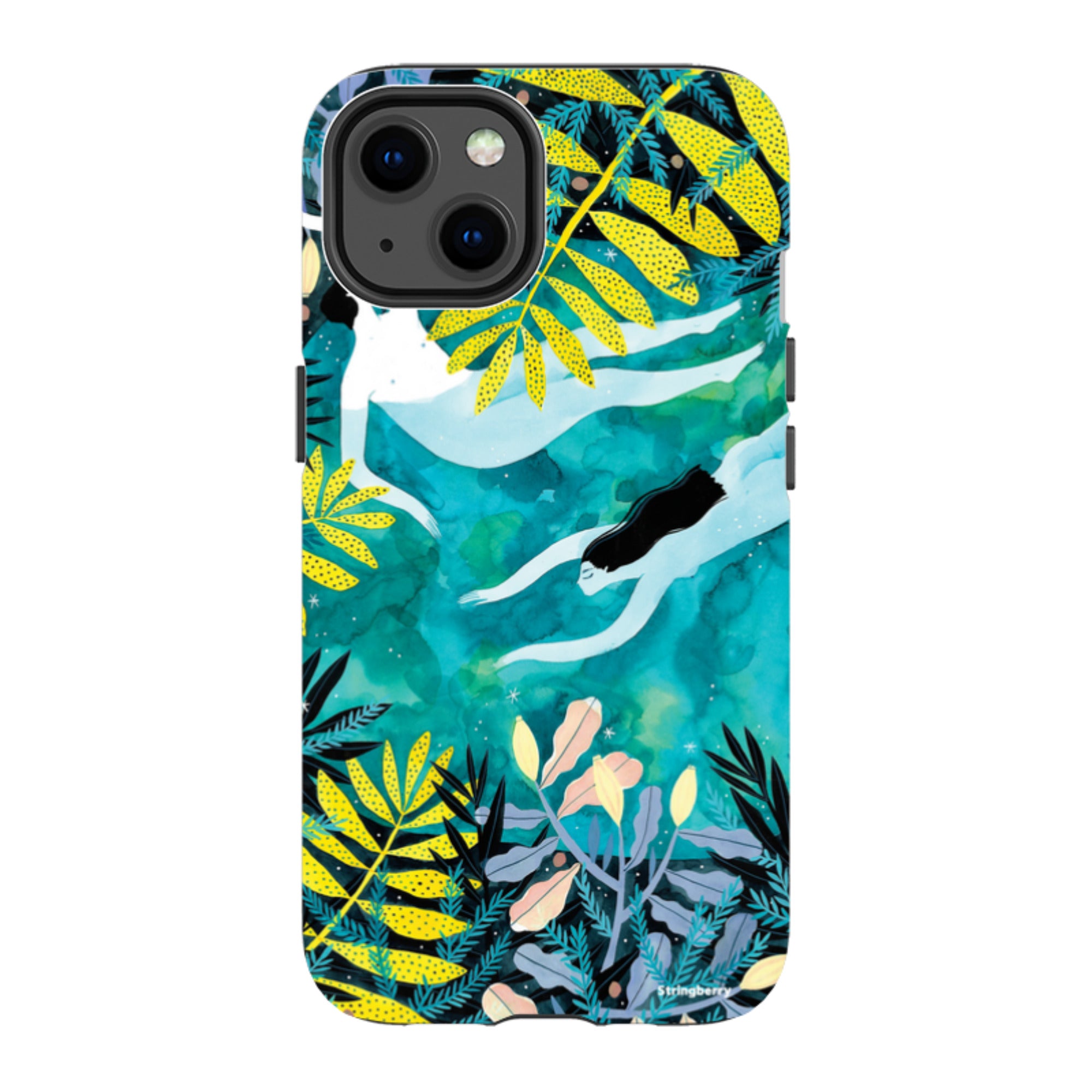 iPhone MagSafe Tough Case -  Night Swimming By Madalina Andronic