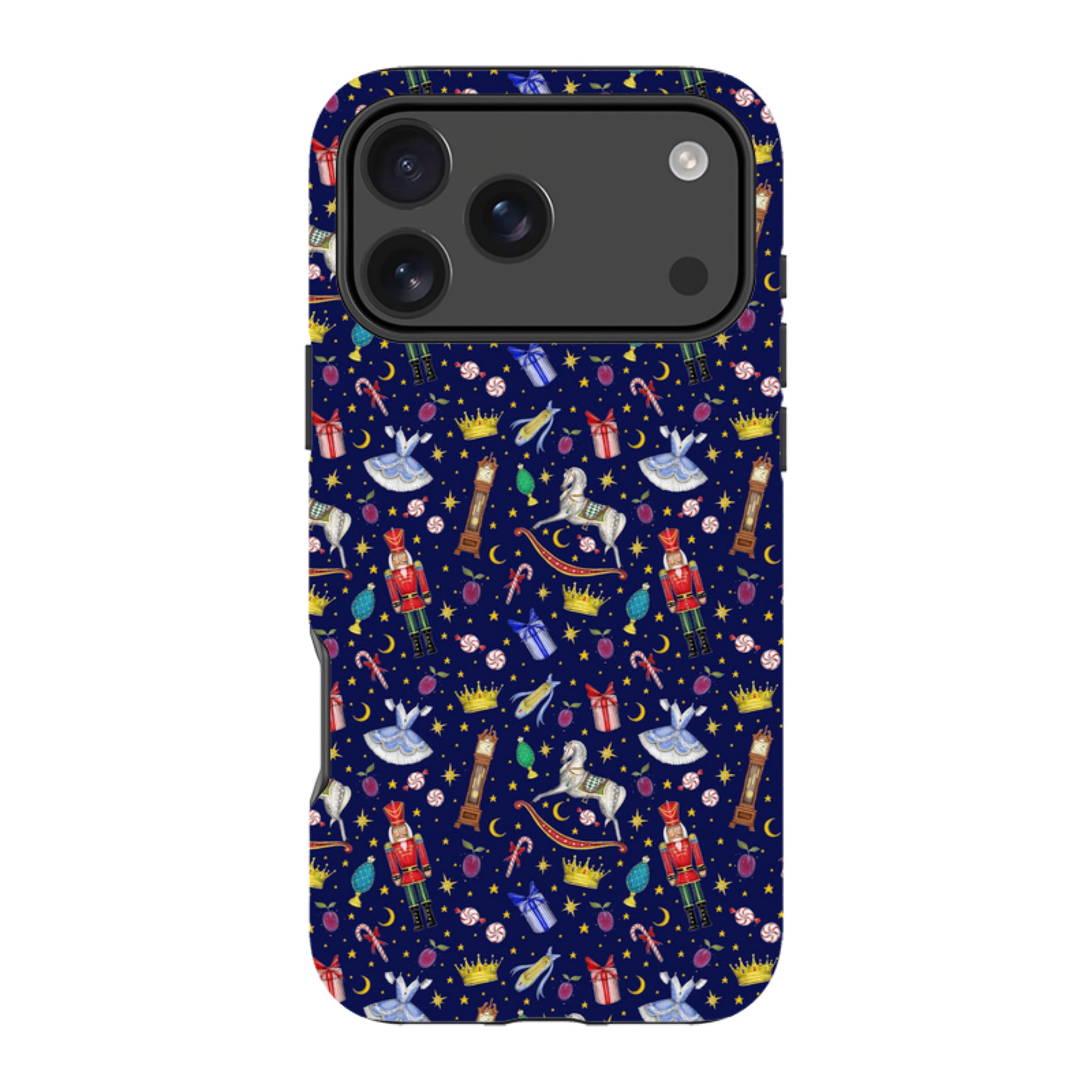 iPhone MagSafe Tough Case - Blue Nut Cracker By Catherine Rowe