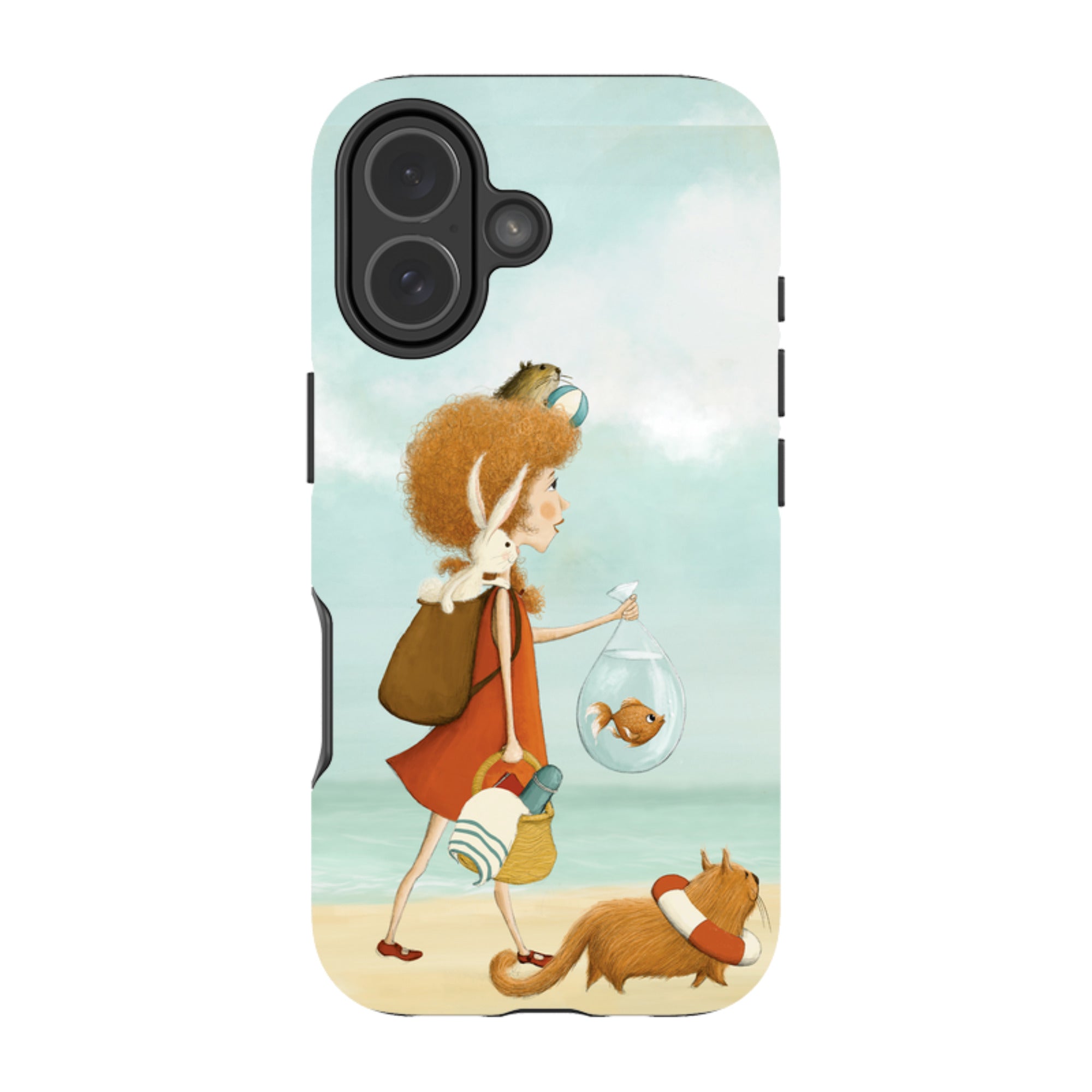 iPhone Tough Case - On Vacation By Maja Lindberg