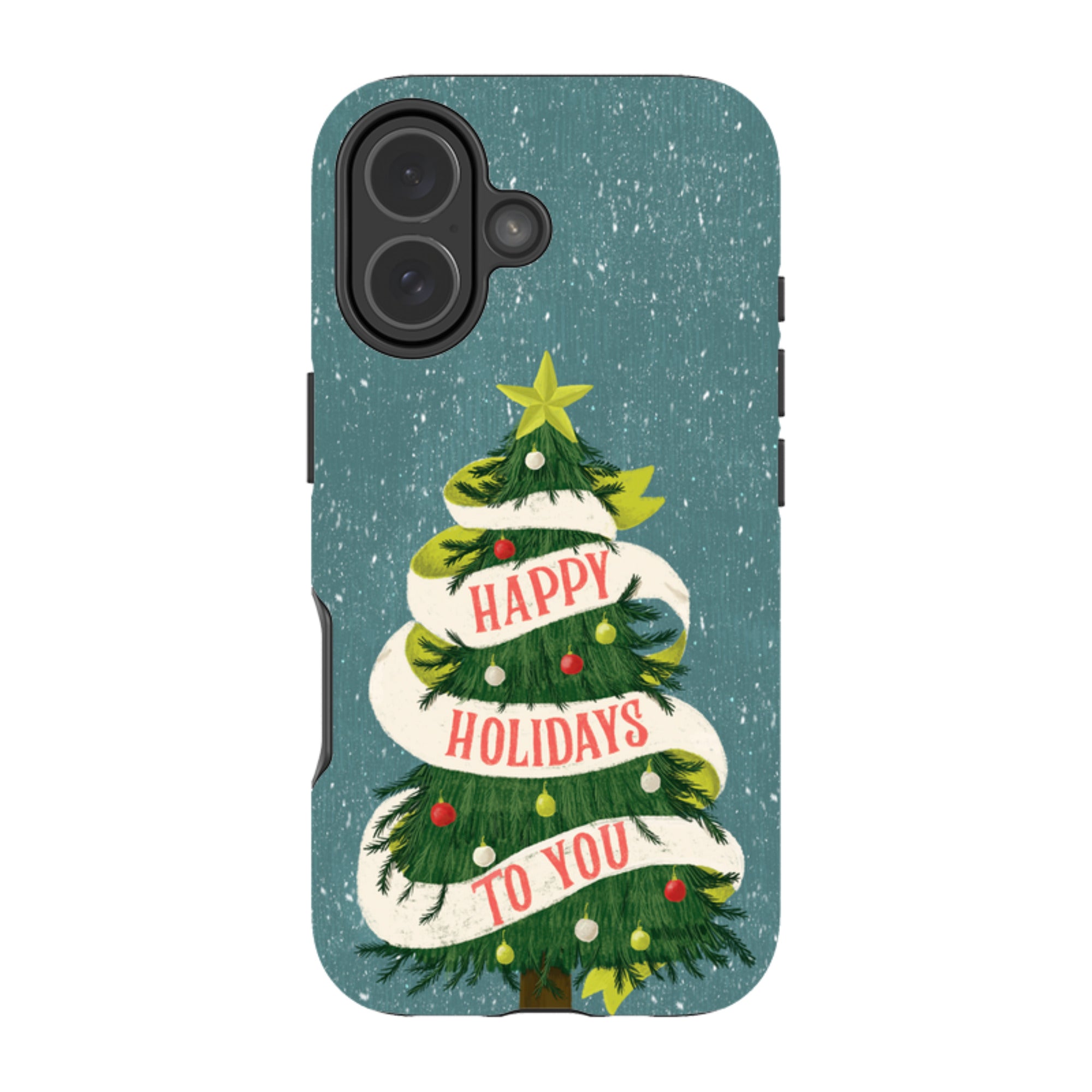 iPhone MagSafe Tough Case - Happy Holidays By Abby Jacobs