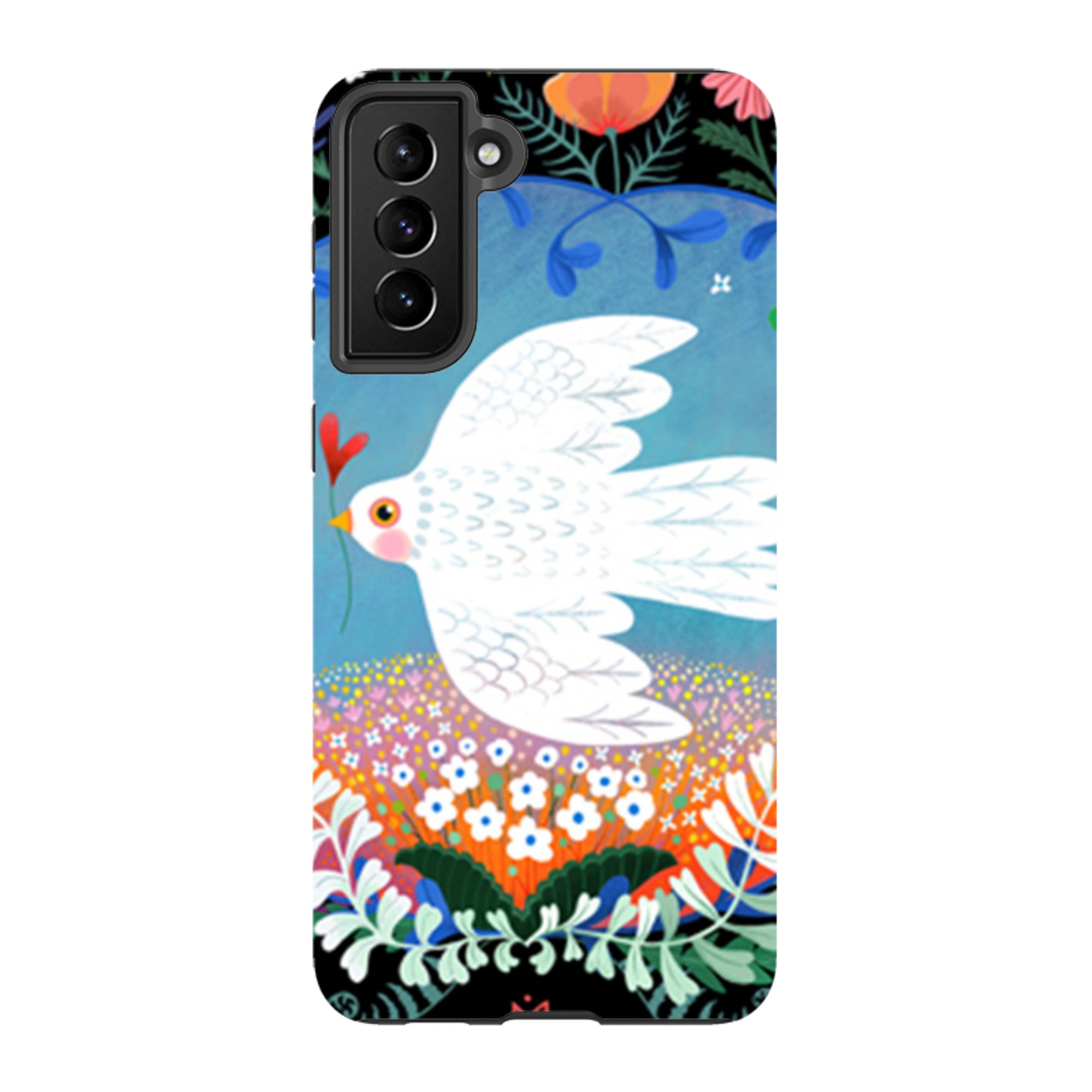 Samsung Tough Case - Peacebird By Mia Underwood