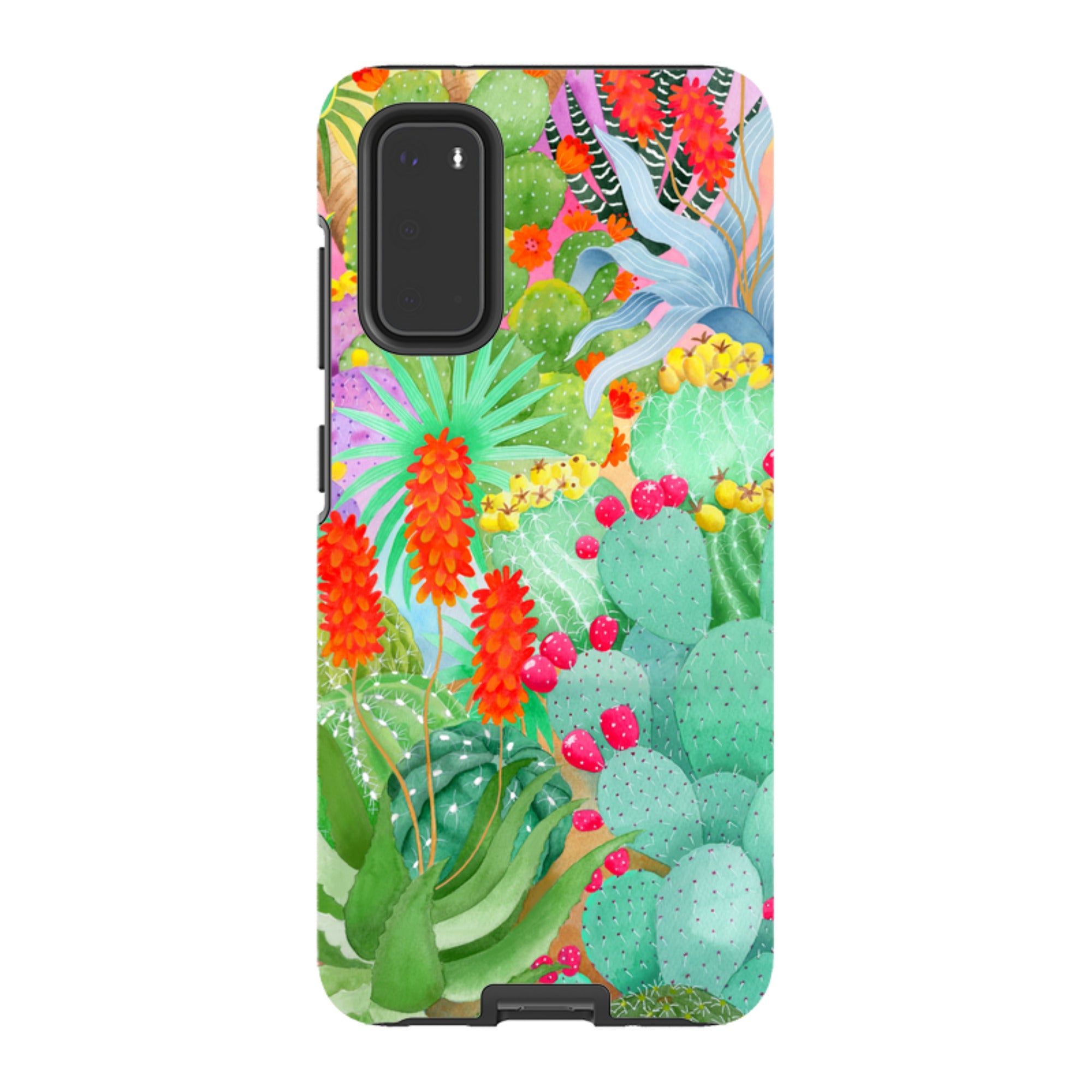 Samsung Tough Case - Cactus By Bex Parkin