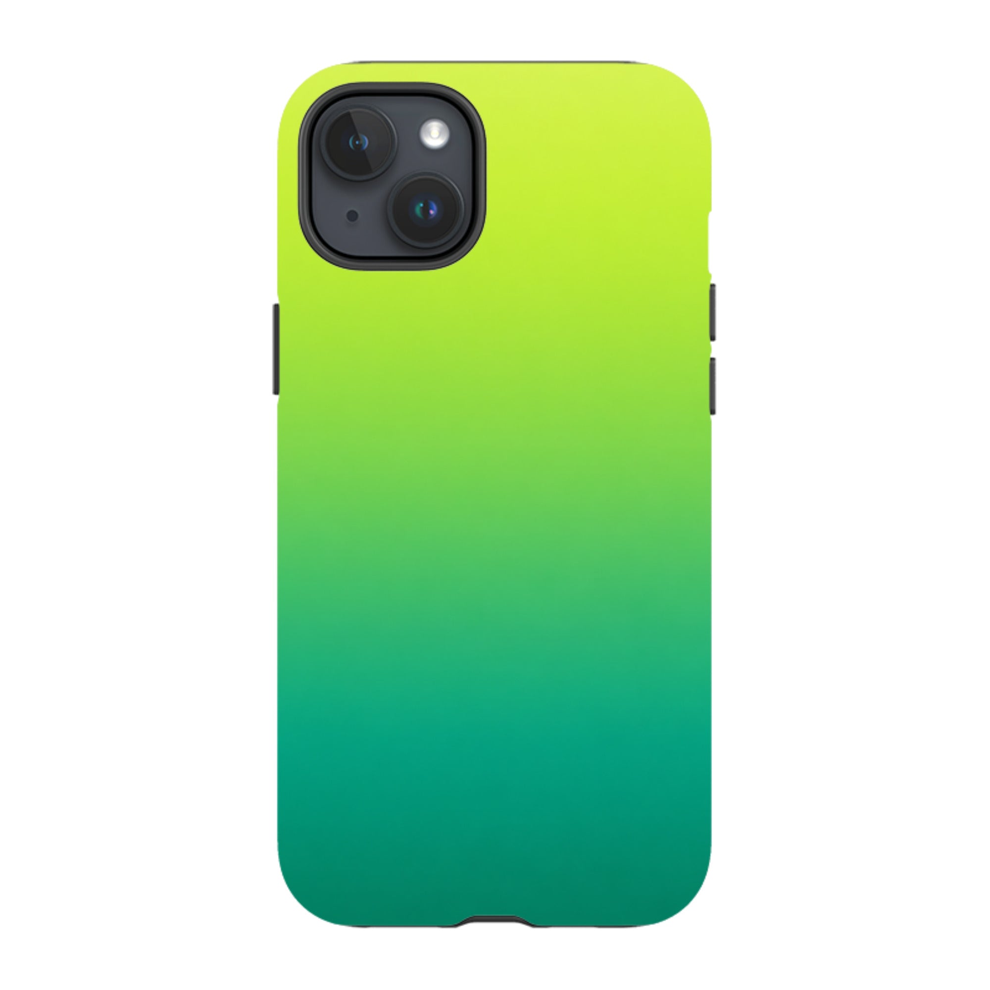 iPhone Tough Case - Lime Green Ombre