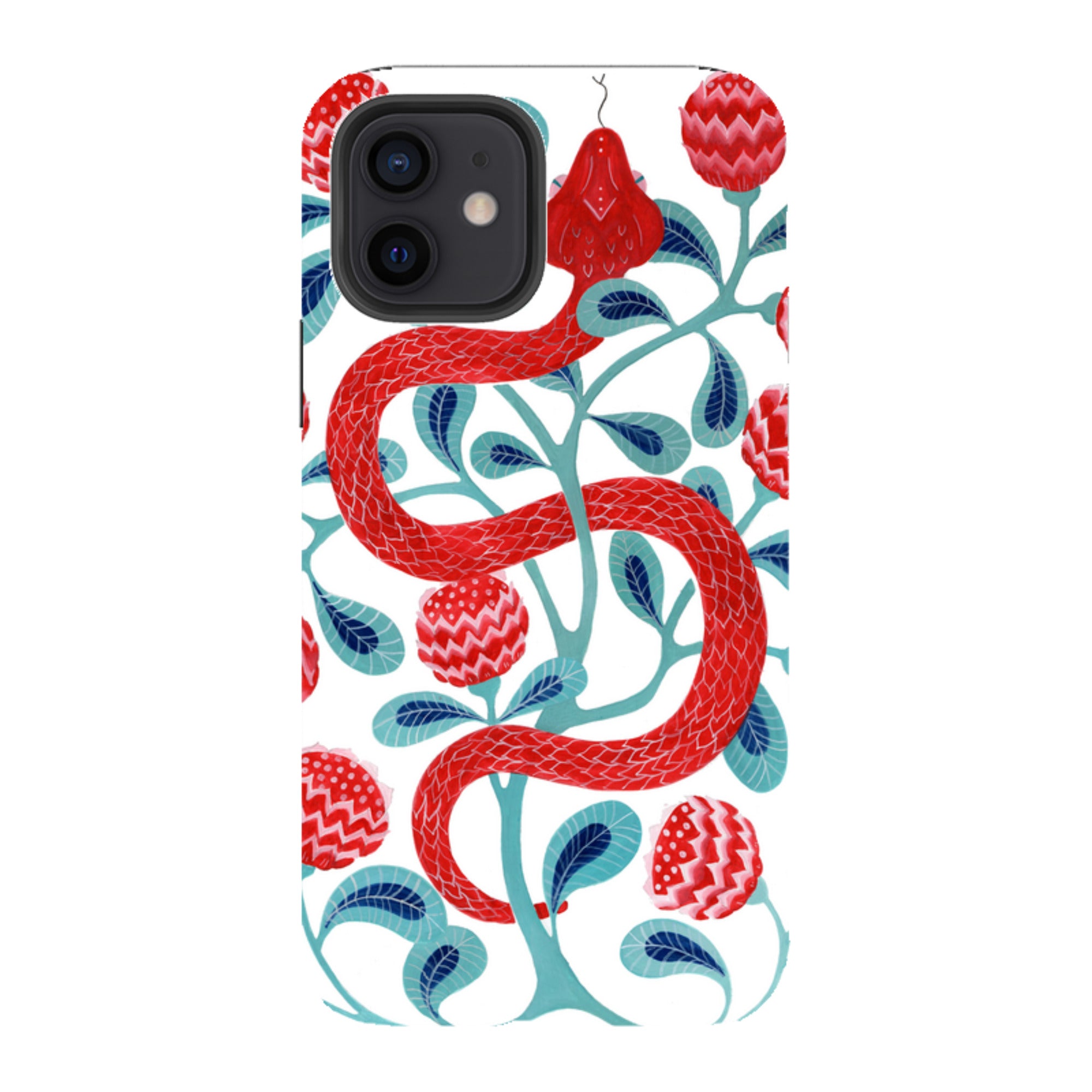 iPhone Tough Case - Redsnake By Bex Parkin