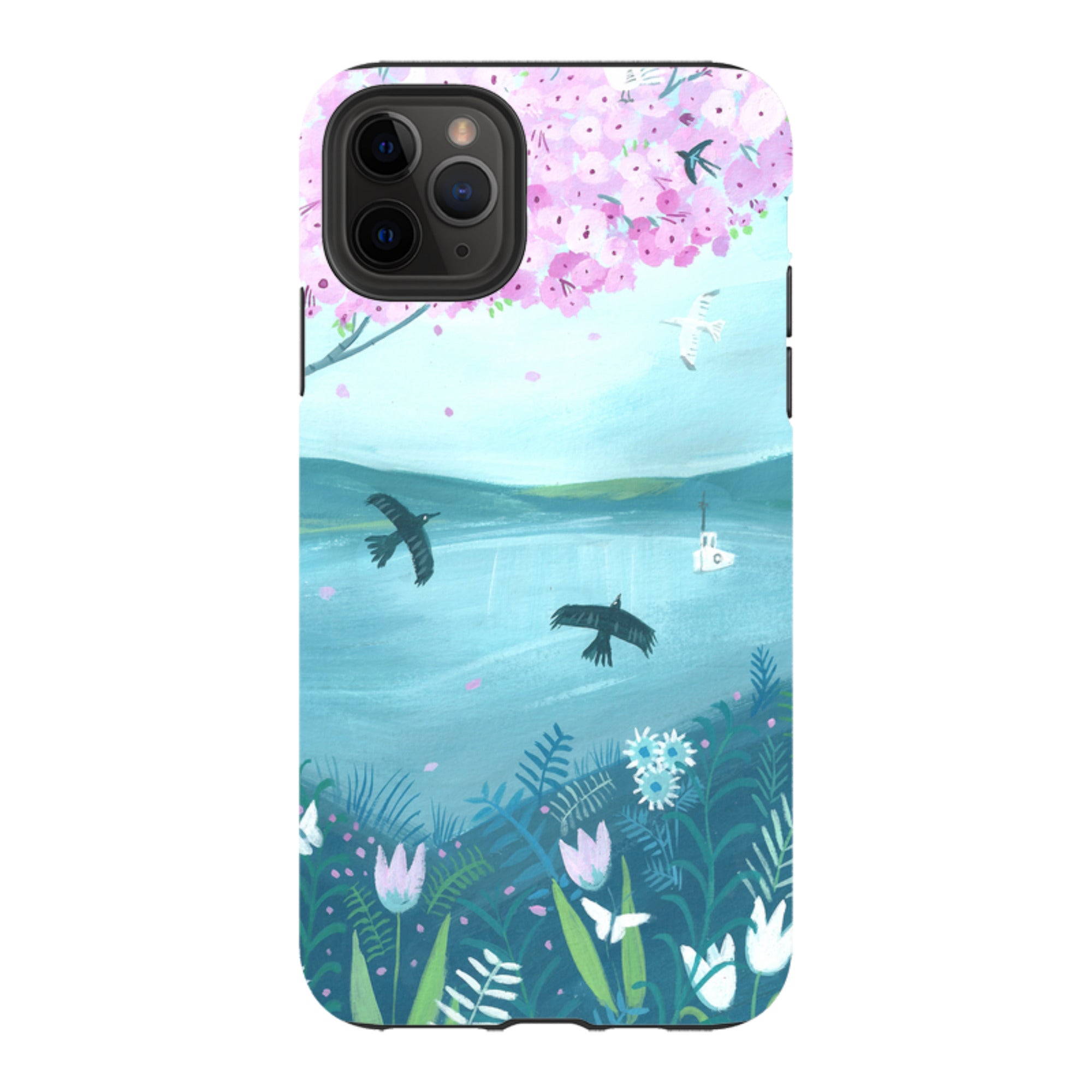 iPhone Tough Case - Blossom Tree By Mary Stubberfield