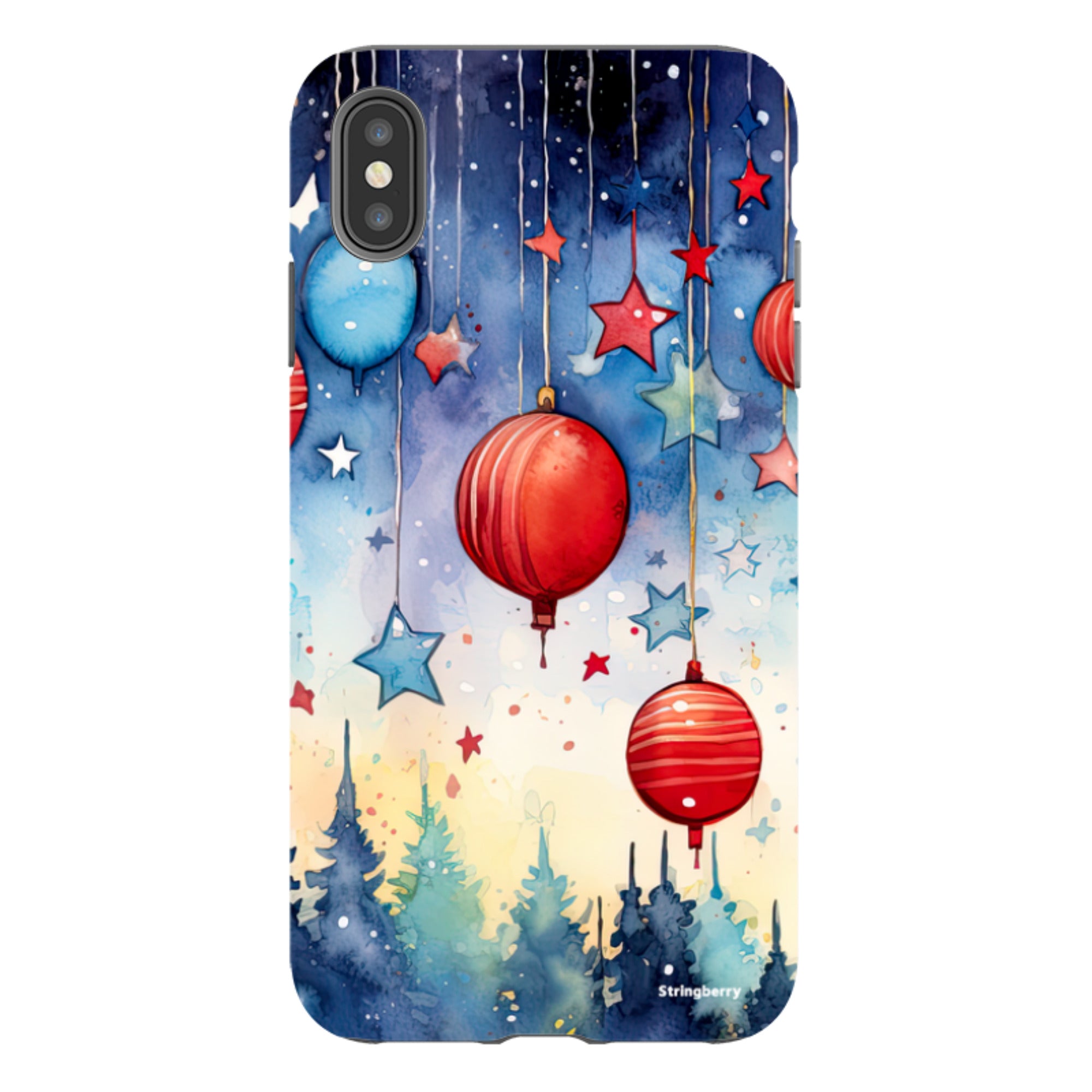 iPhone Tough Case - Bauble Forest