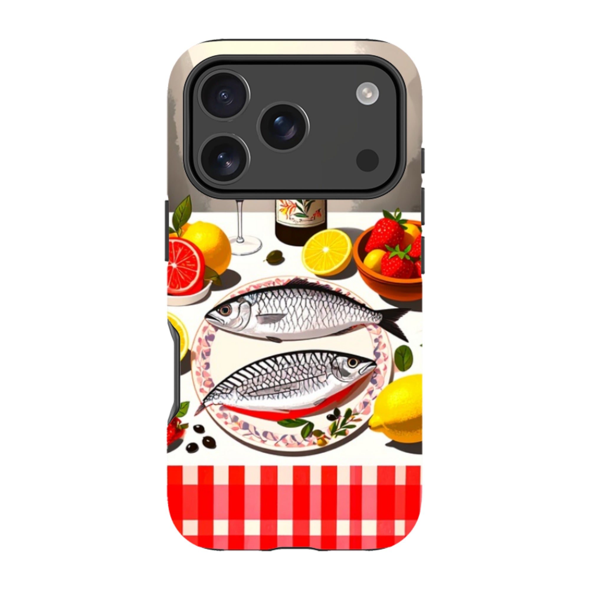 iPhone MagSafe Tough Case - Plates Of Sardines