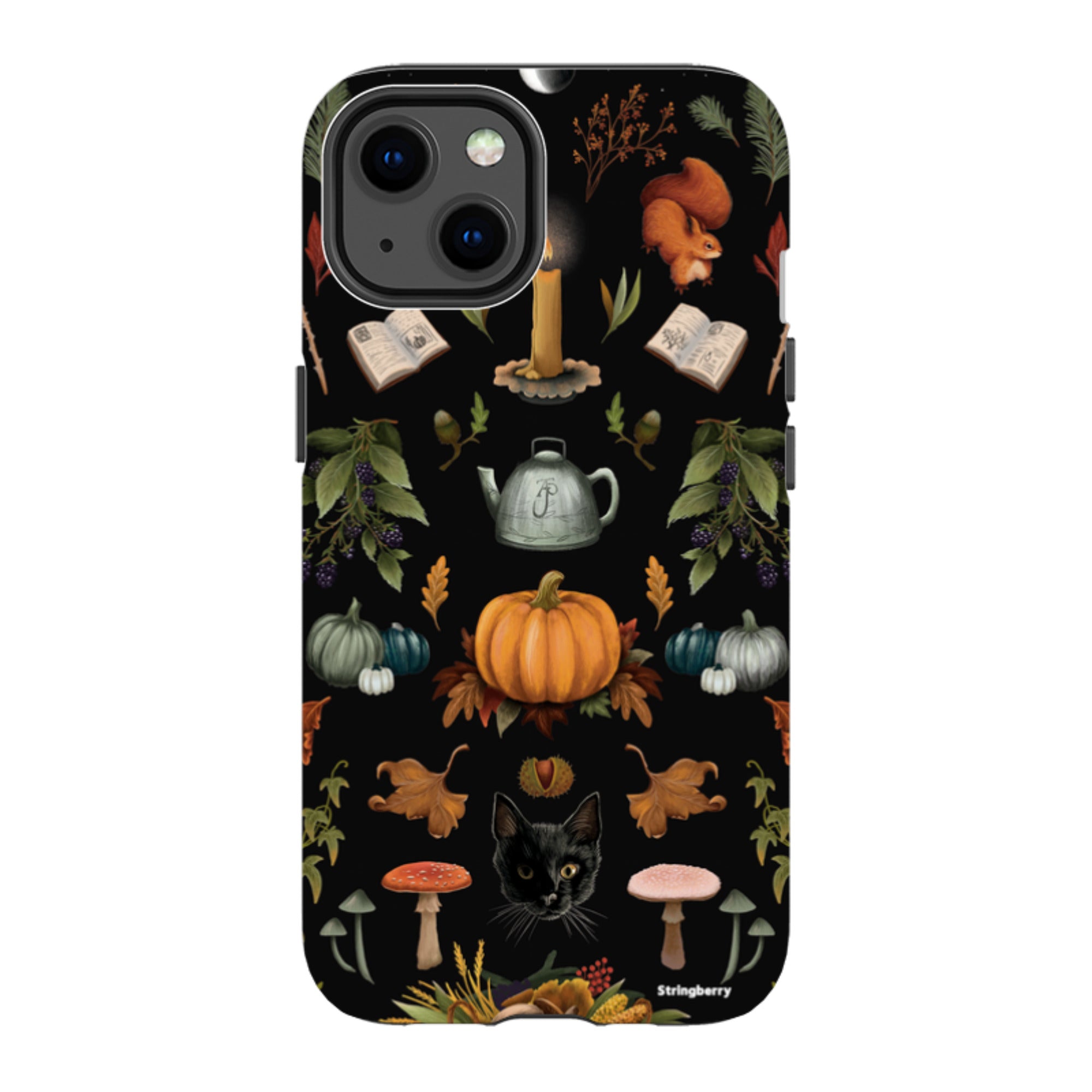 iPhone MagSafe Tough Case -  Autumn Pattern II By Anna Stead